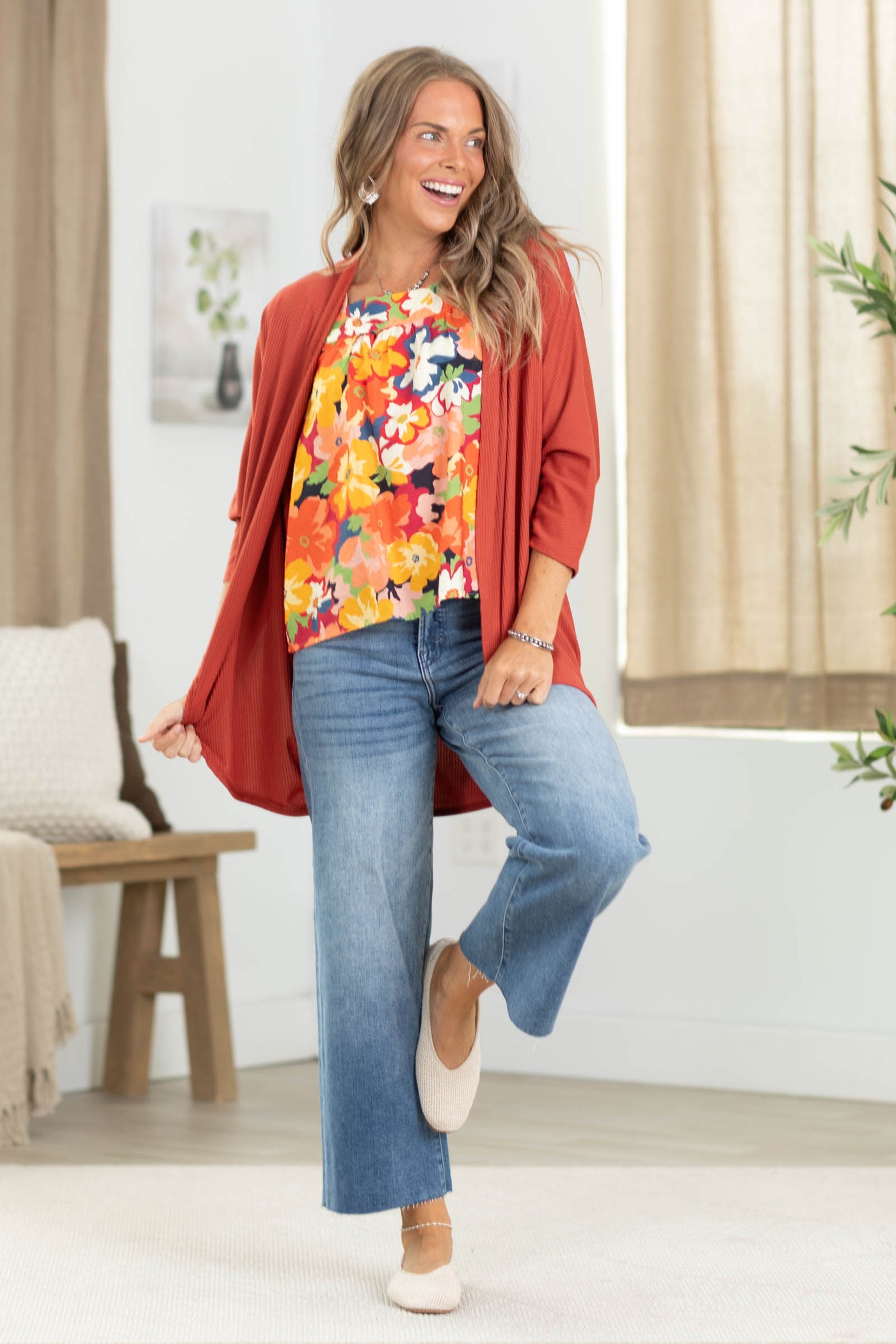 Sew in Love x Filly Flair Rib Knit Cocoon Cardigan