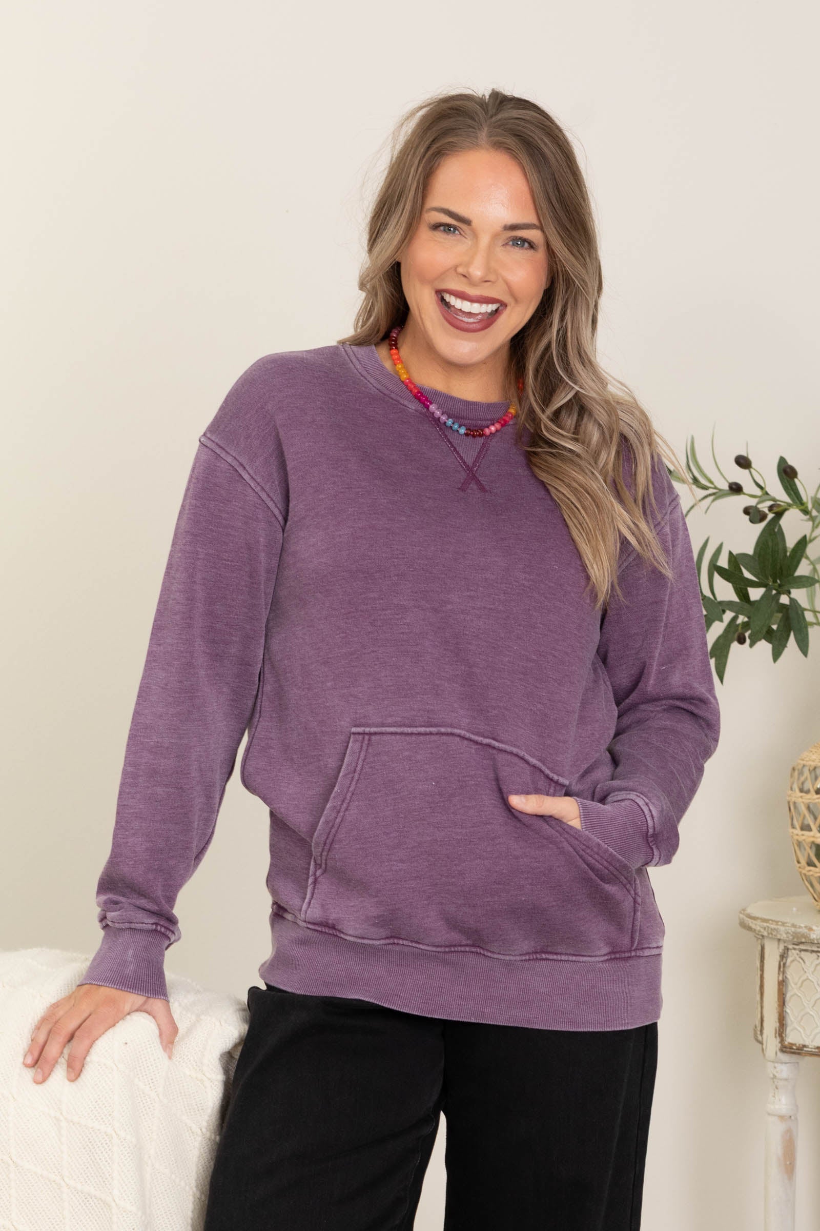 Filly Flair Cozy Campfire Crewneck Sweatshirt