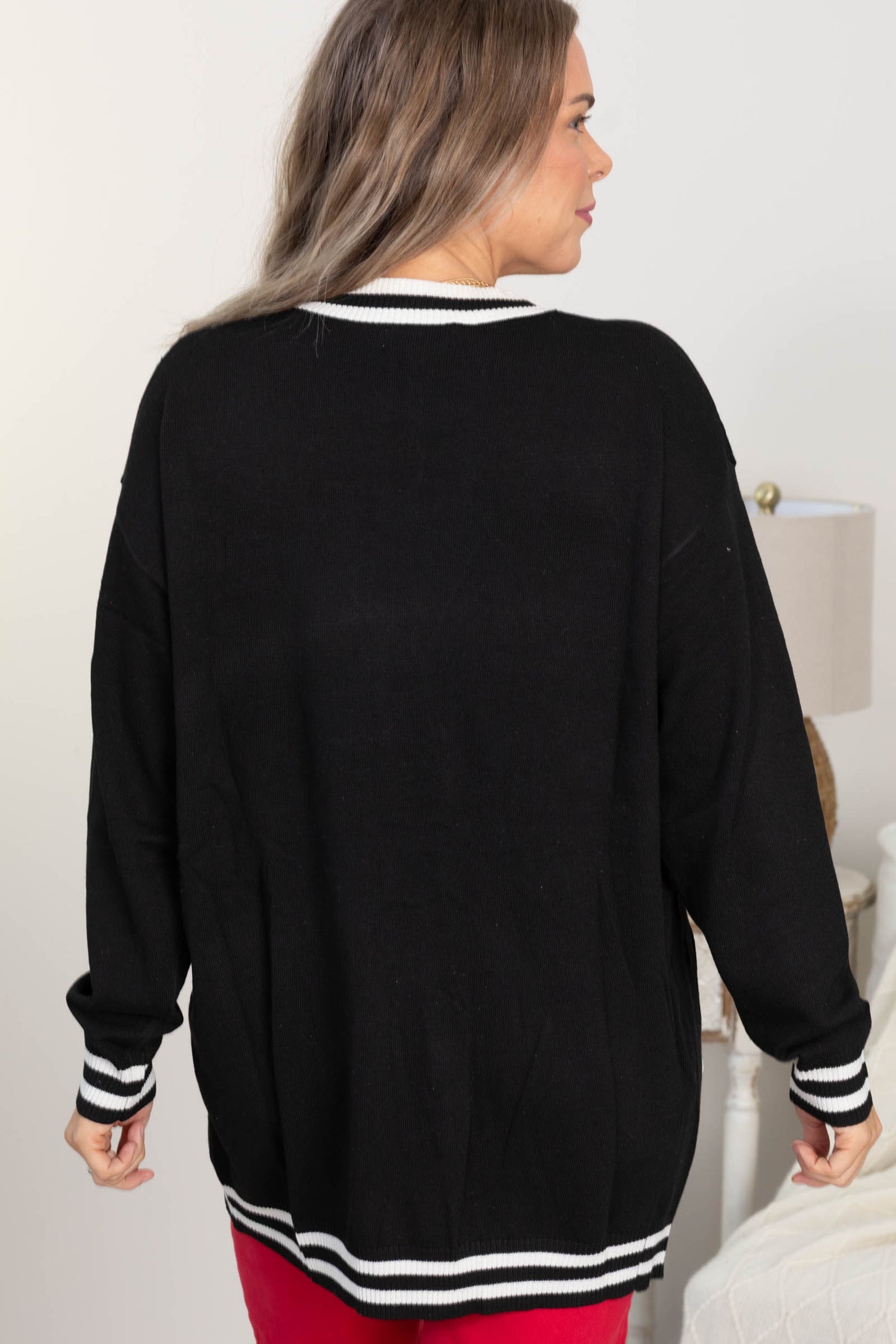 Long Christmas Relaxed Cardigans