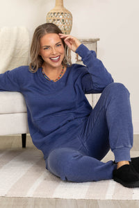 Filly Flair Cozy Campfire V-Neck Sweatshirt