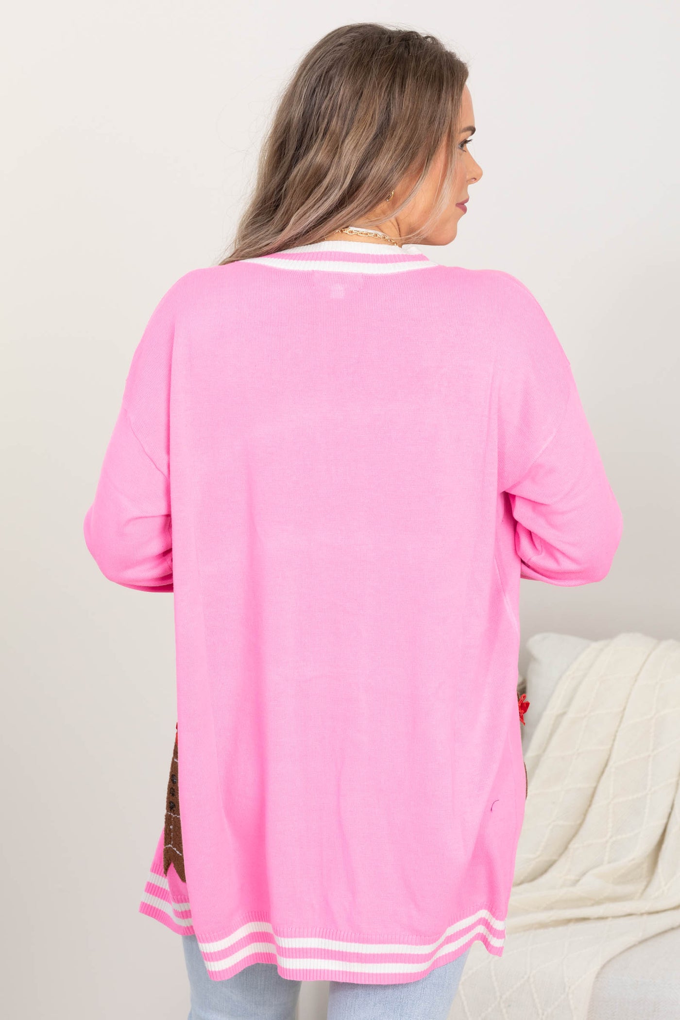 Long Christmas Relaxed Cardigans