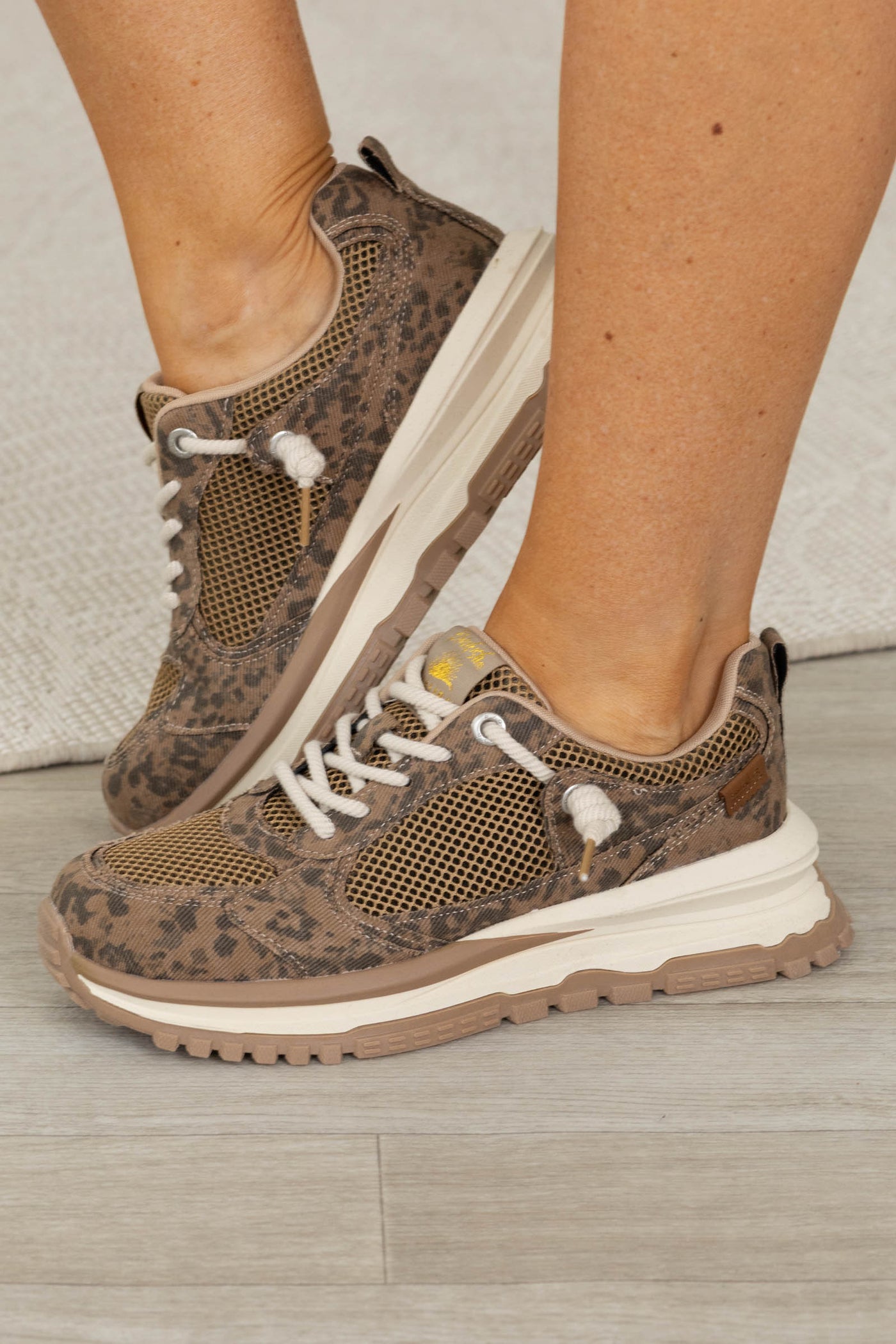 Blowfish Cheetah Print Canva Platform Sneaker