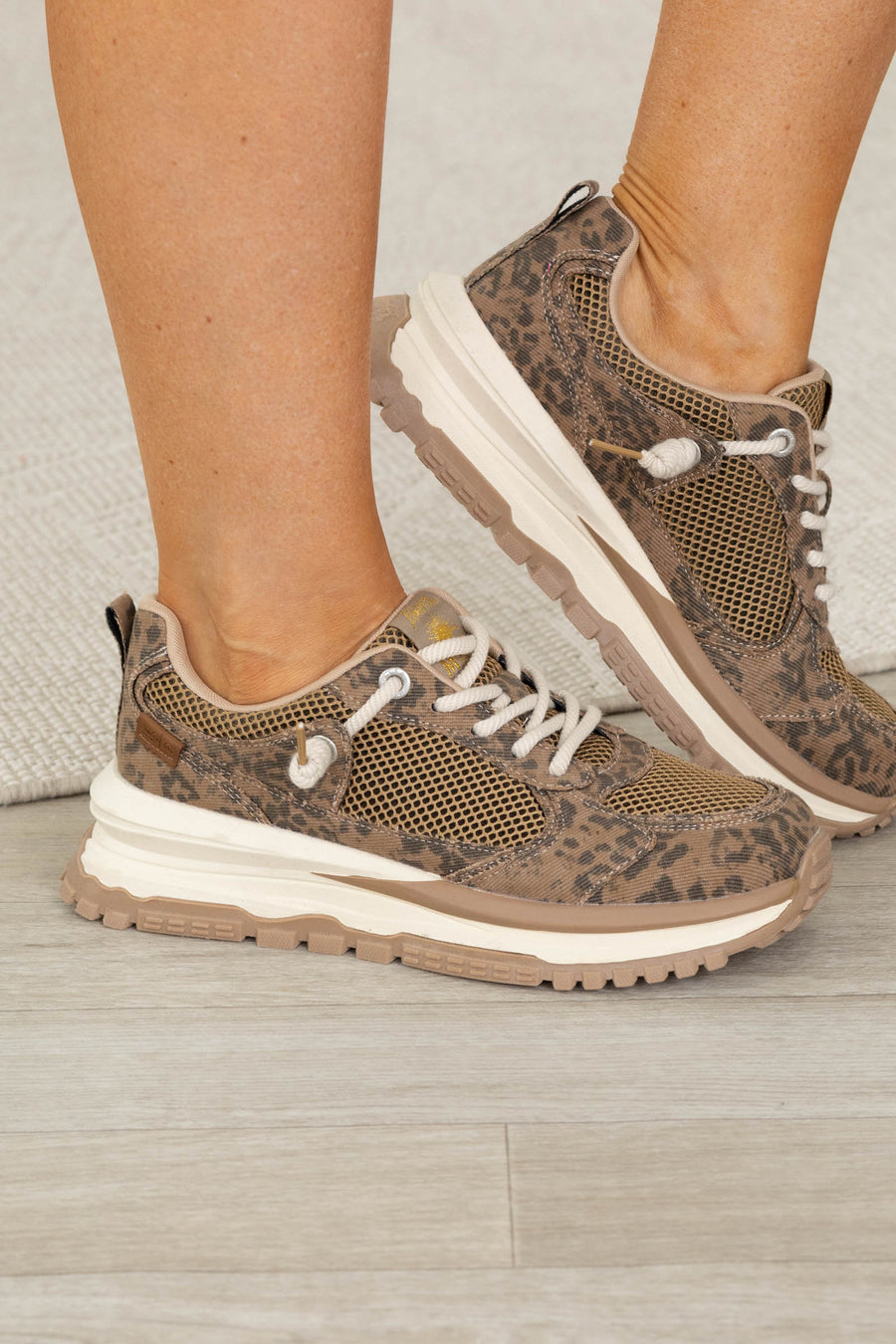 Blowfish Cheetah Print Canva Platform Sneaker