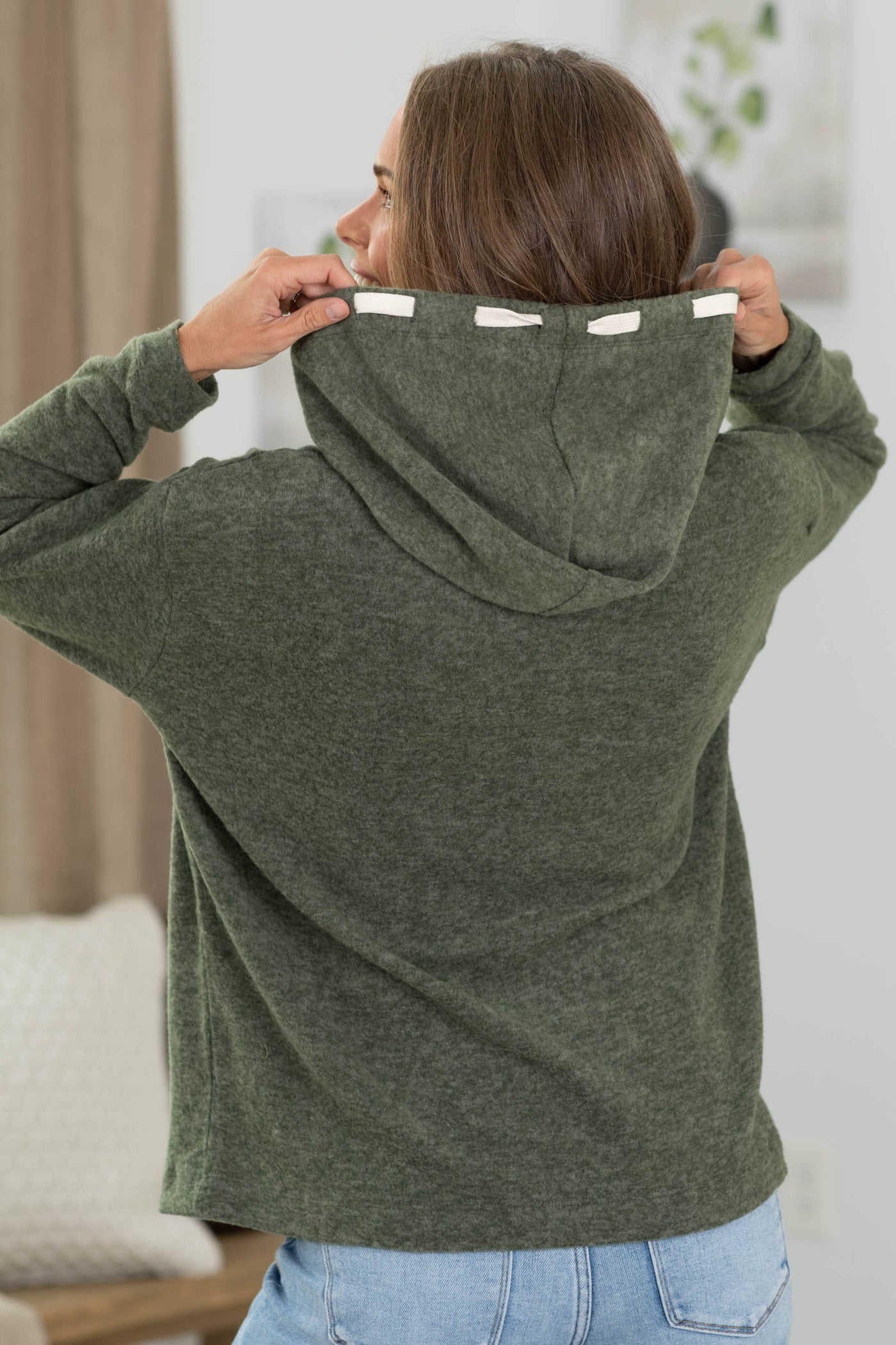 Soft Brushed Hacci Hoodie