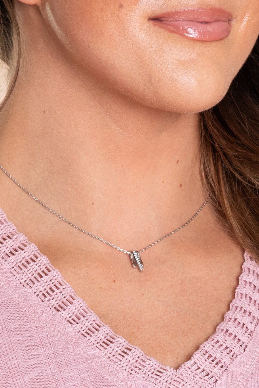 Dainty Trinity Necklace