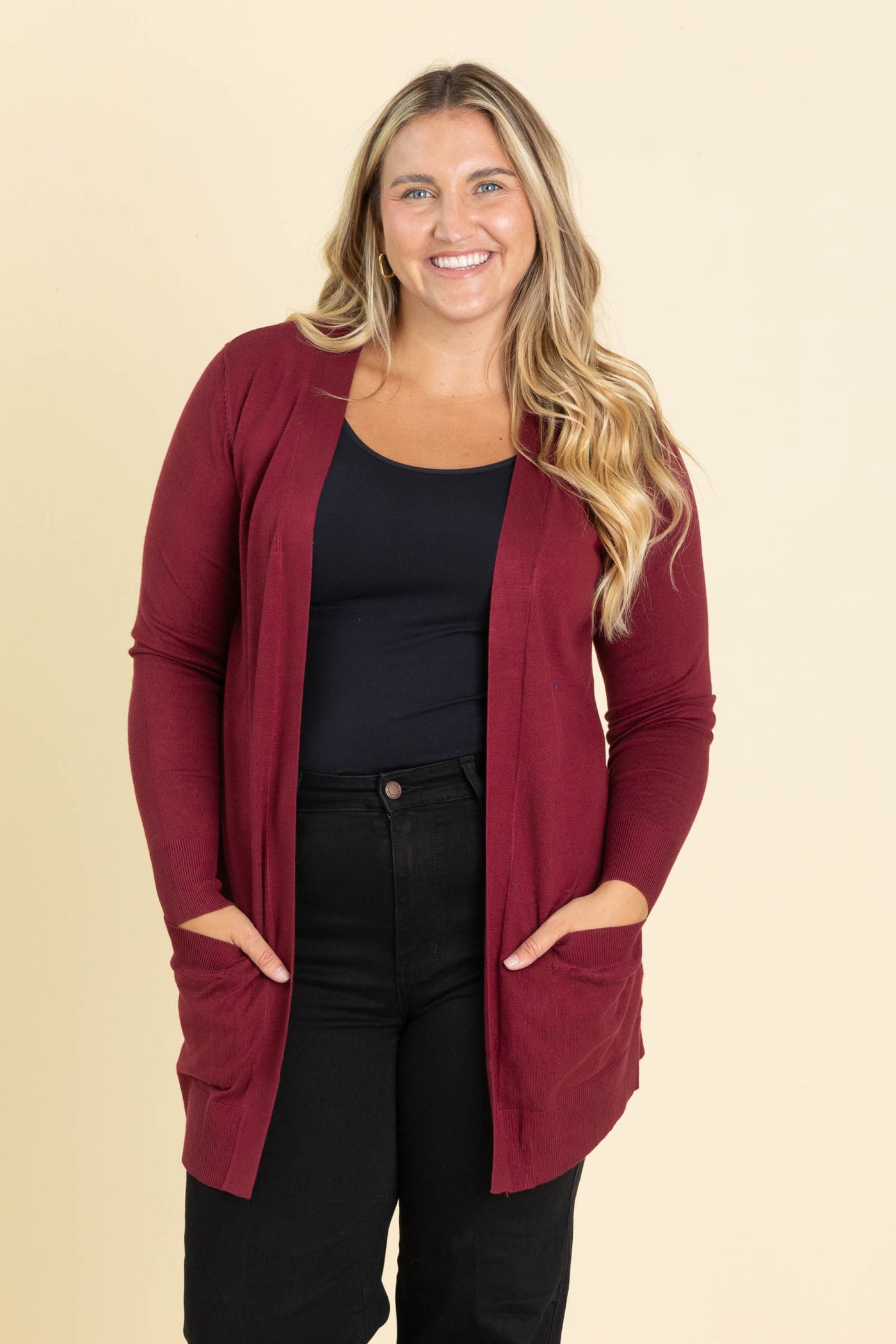Lightweight Mid Length Cardigan