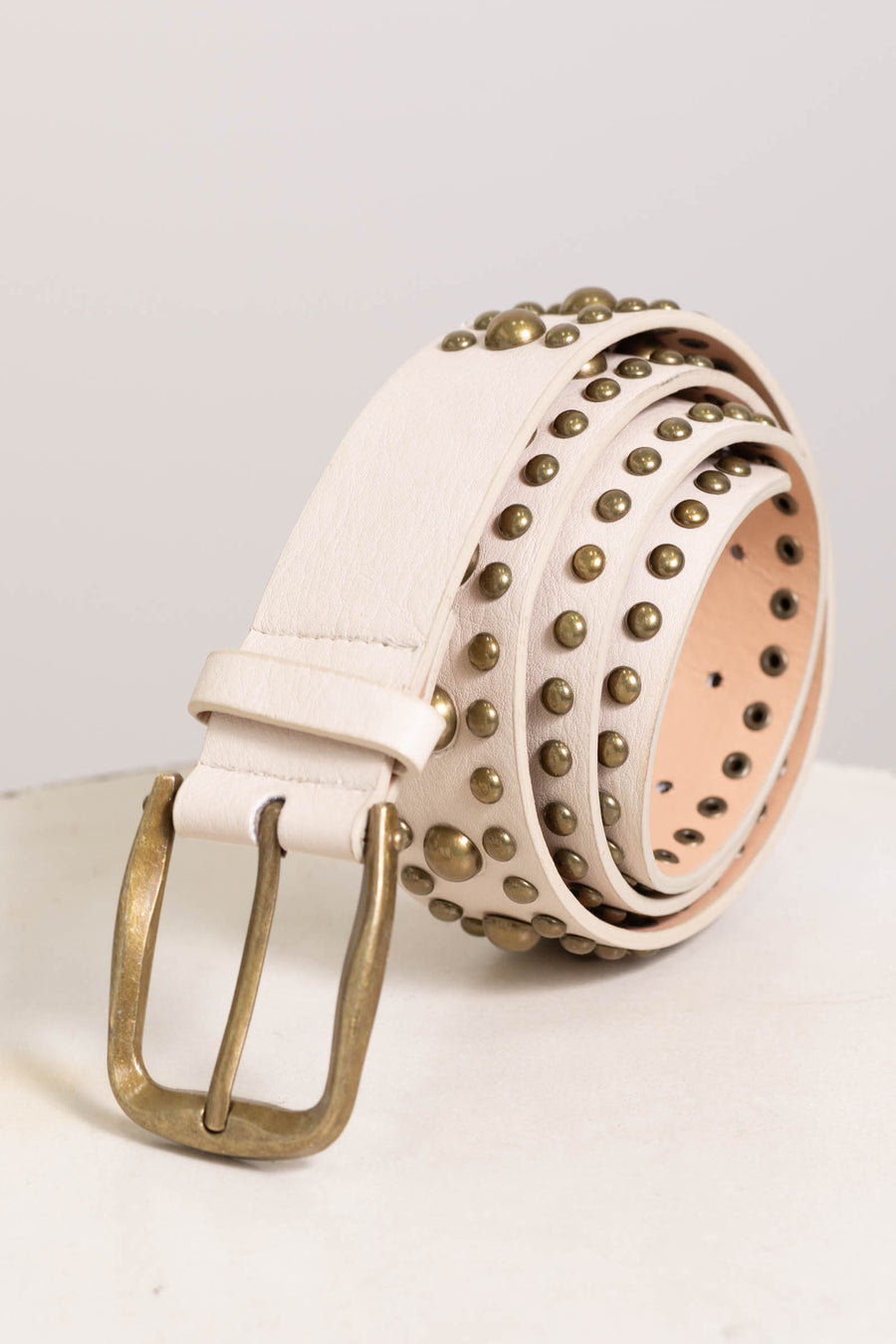 Classic Heritage Studded Buckle Belts
