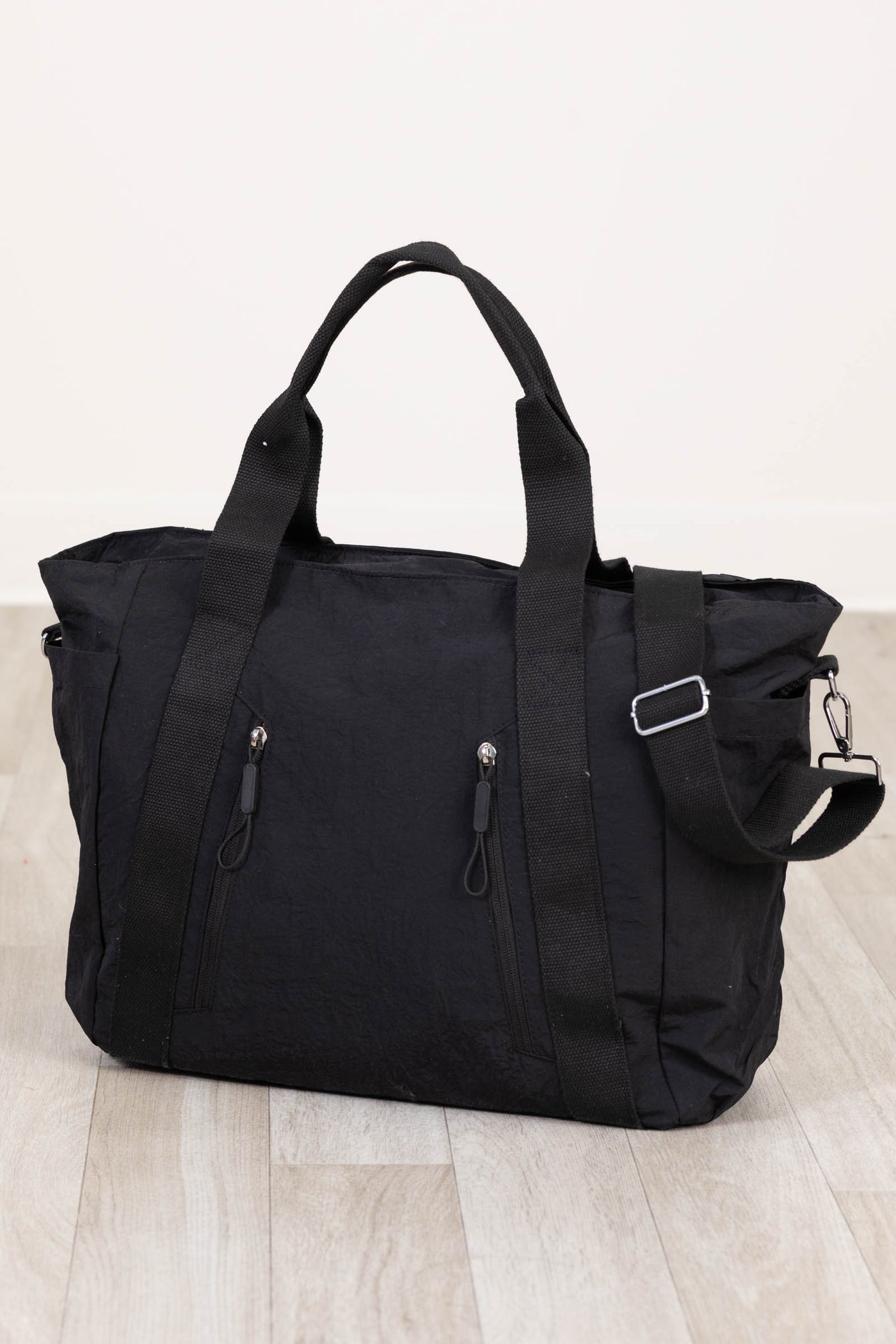 Black City Essentials Duffle Bag
