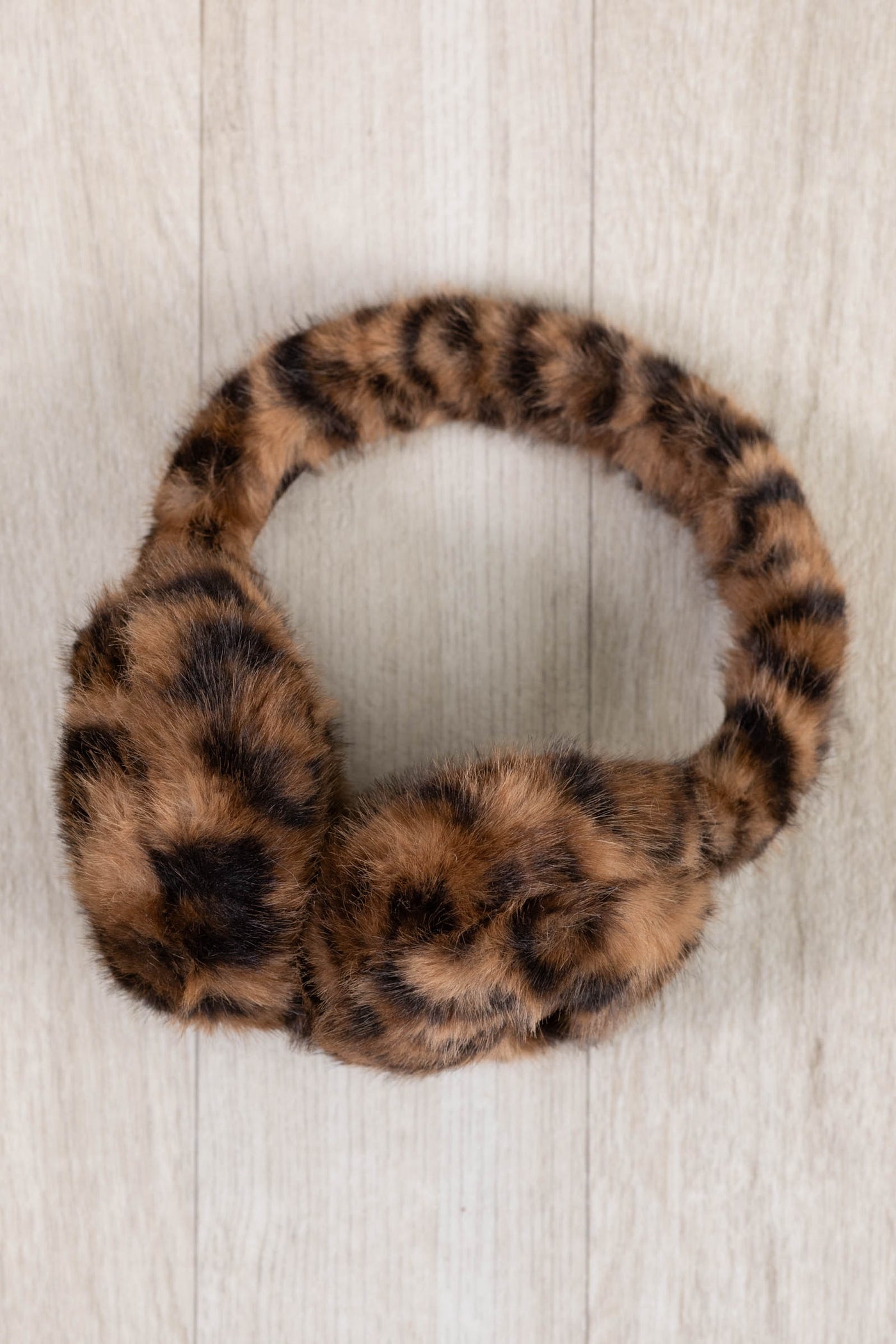 Leopard Faux Fur Earmuffs