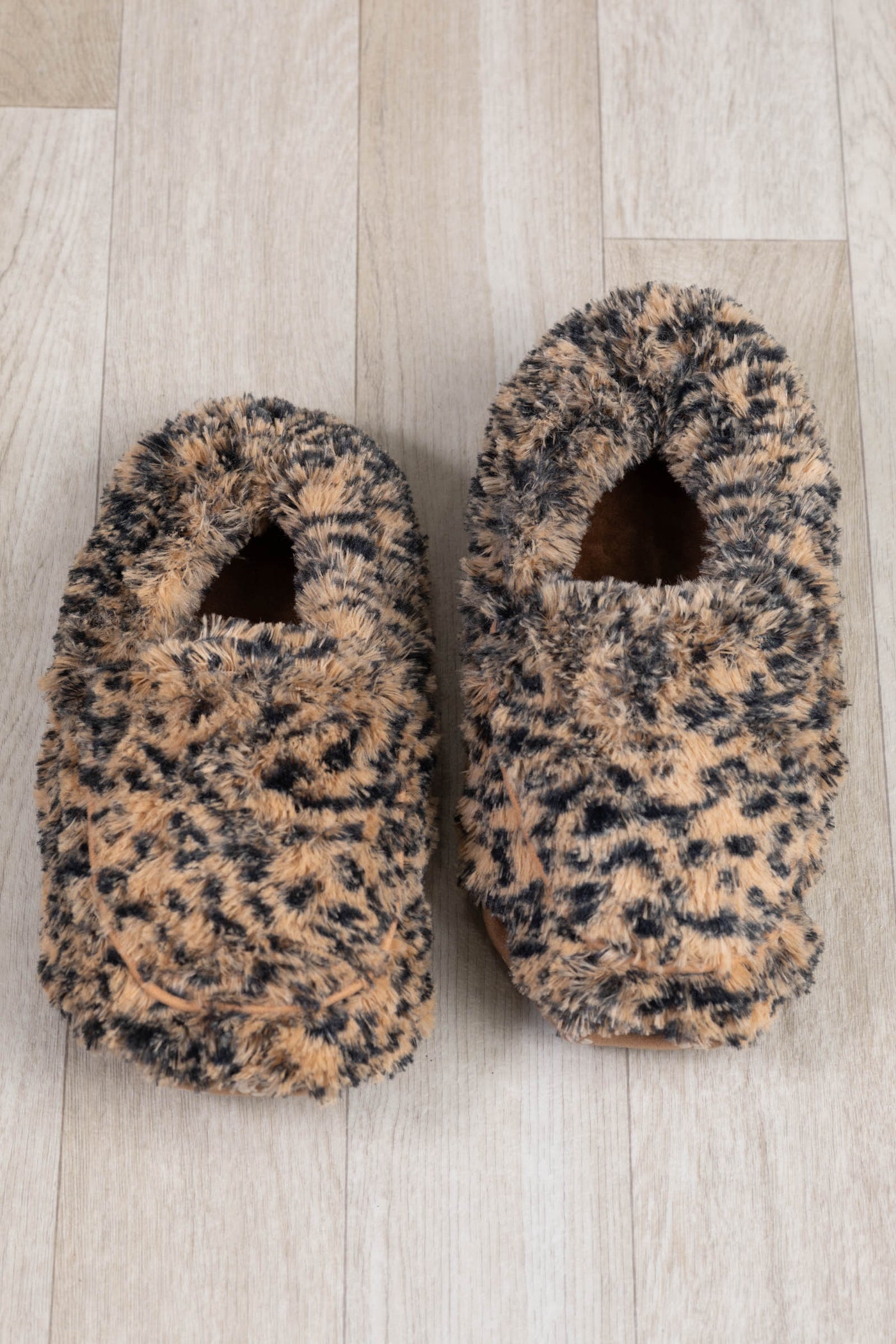 Leopard Warmies Slippers