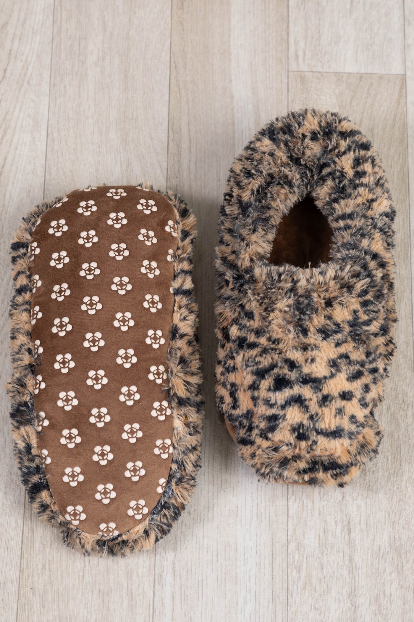 Leopard Warmies Slippers