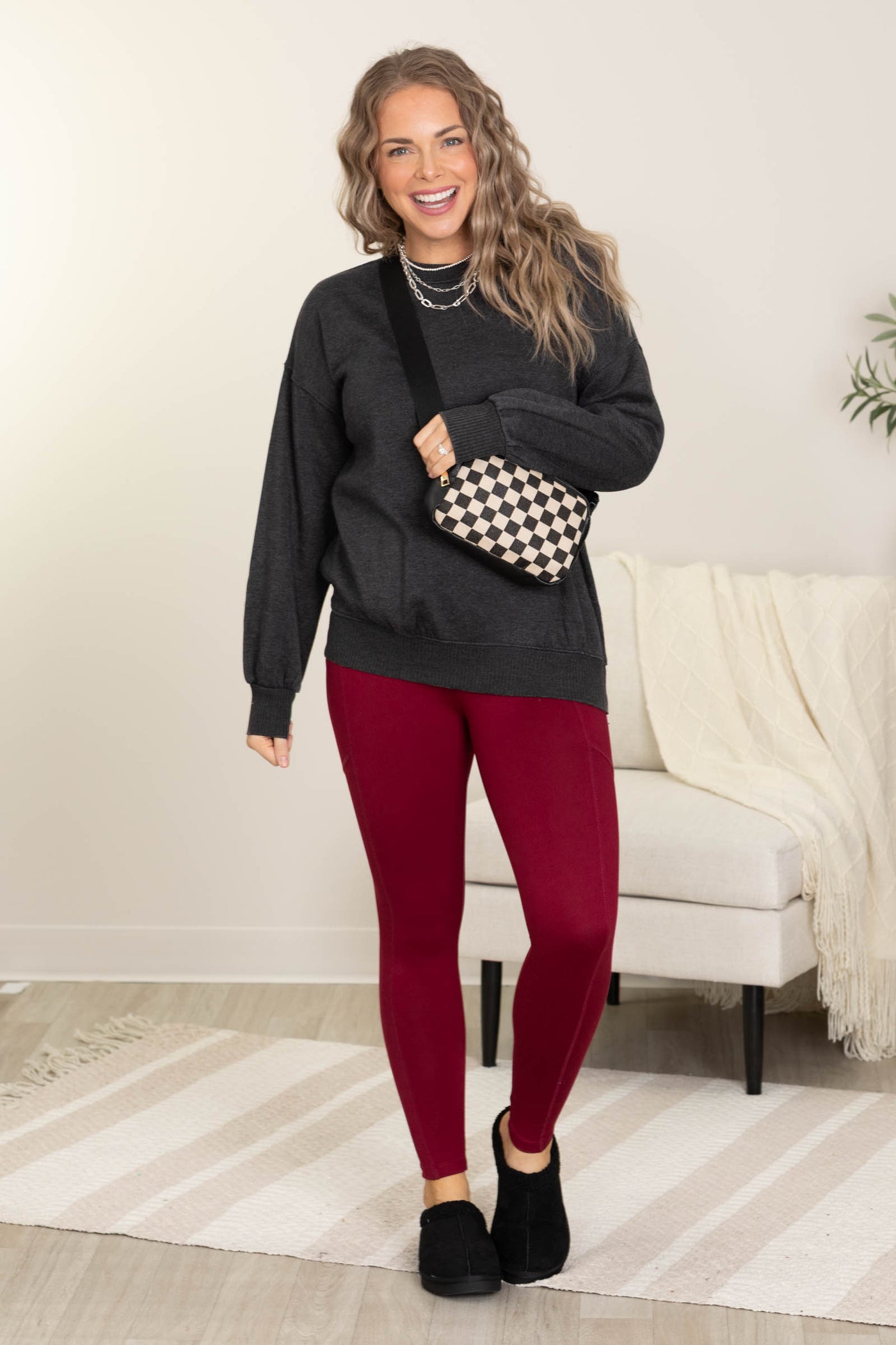 Full Length Leggings With Pocket