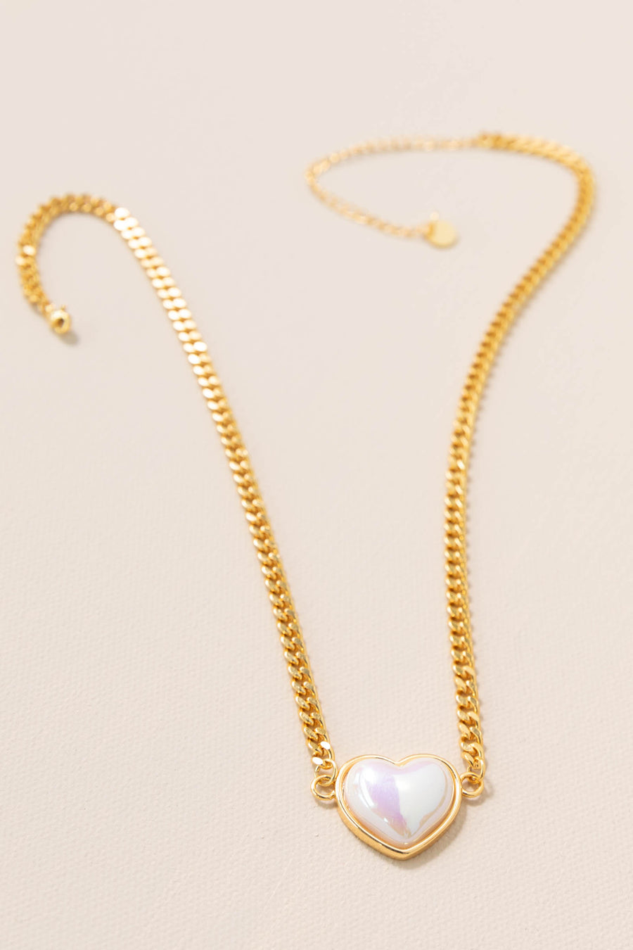 Pearl Heart Necklace