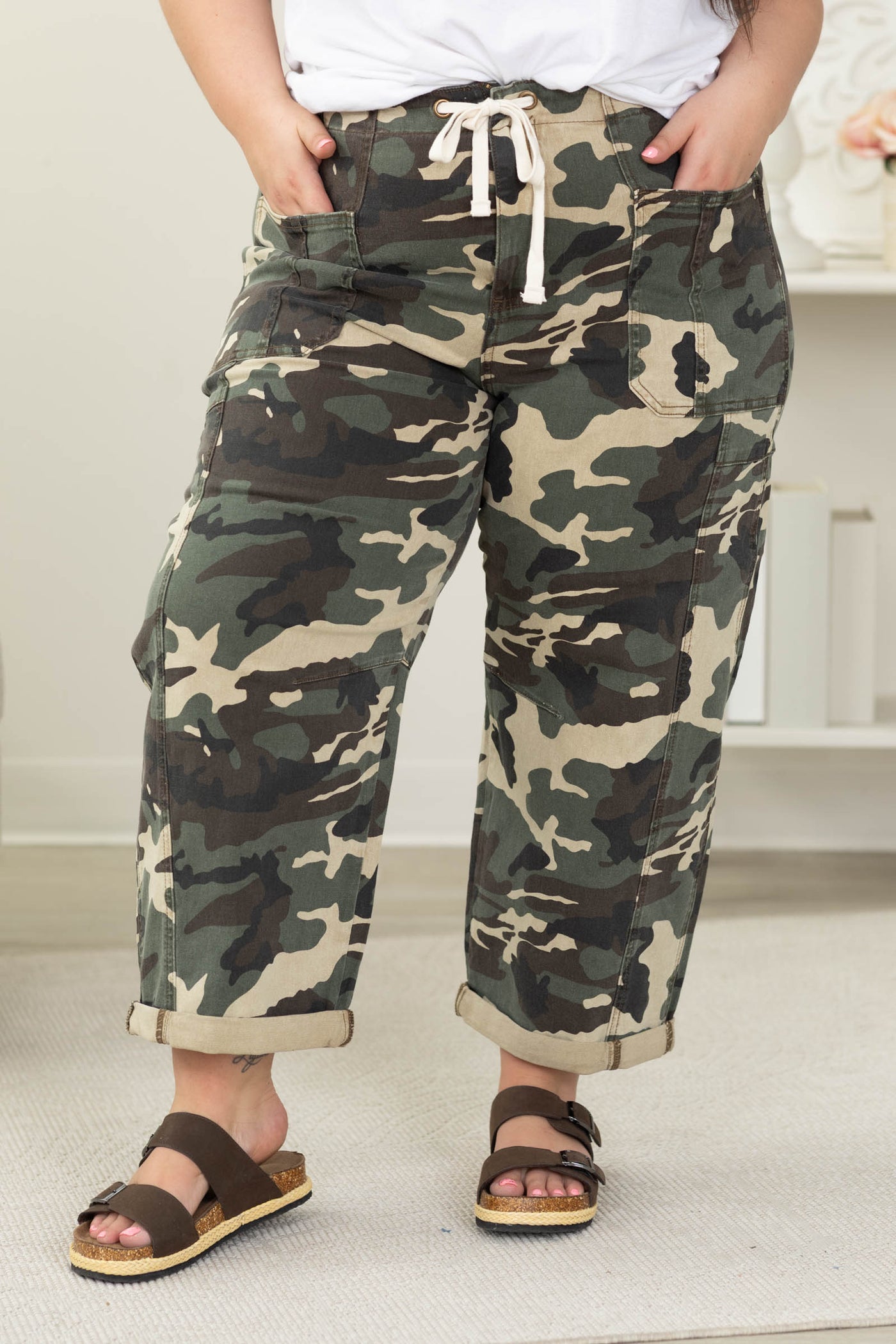 Risen Stretchy Barrel Camo Pants