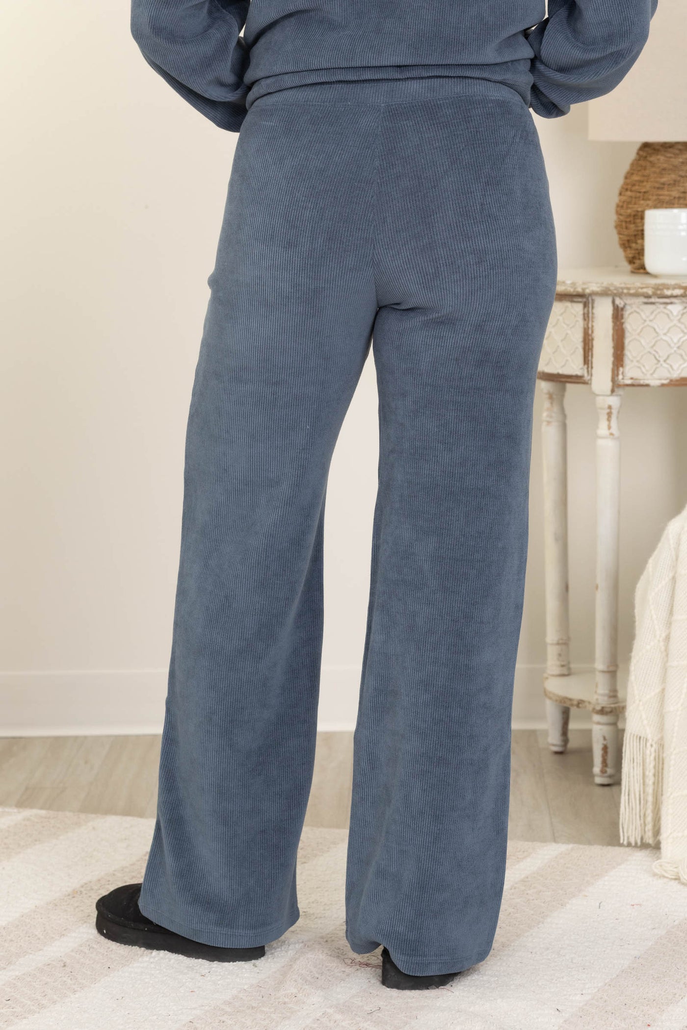 Wide Leg Corduroy Pants