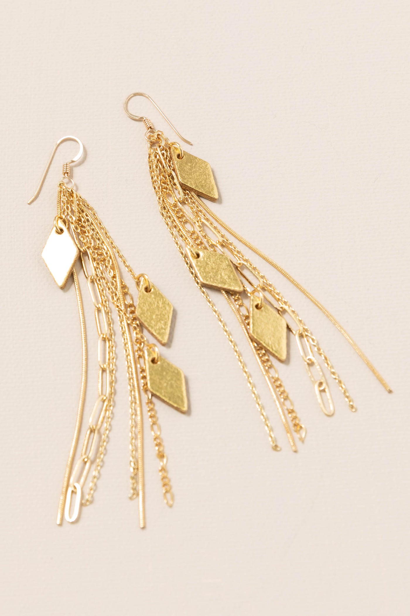Vintage Gold Jolene Cascade Earrings