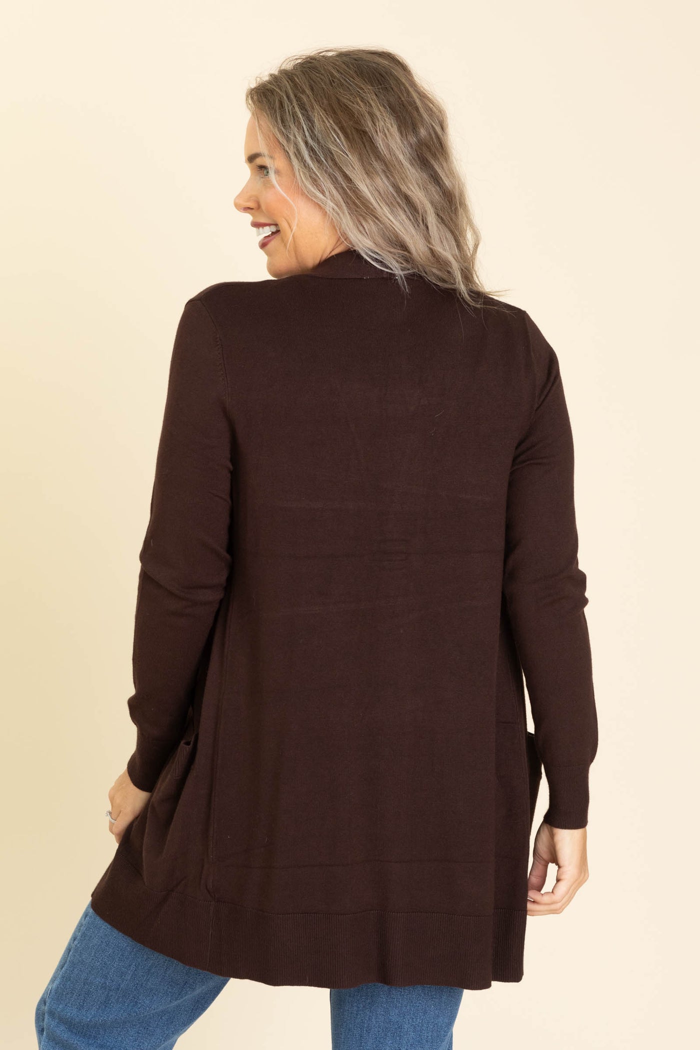 Lightweight Mid Length Cardigan
