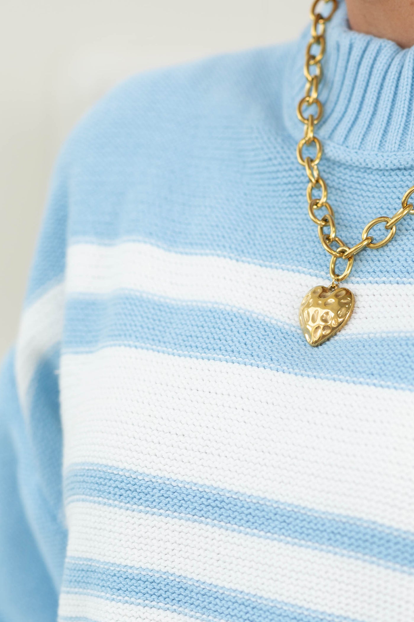Cotierra 100% Cotton Goldie Crewneck Sweater Top
