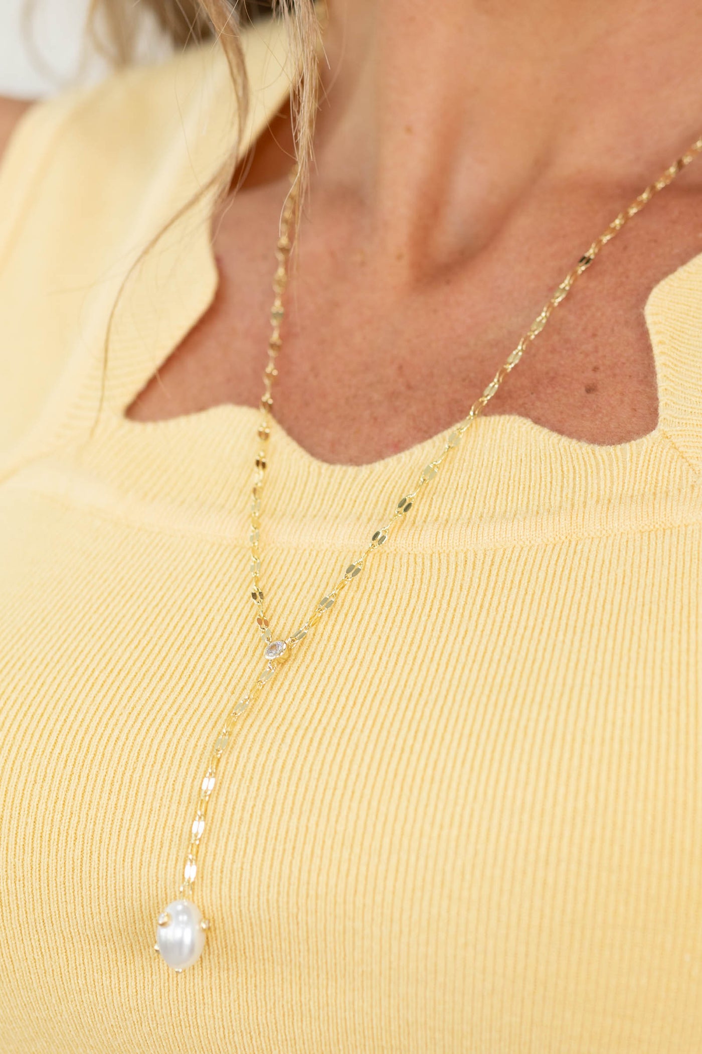 Pearl Drip Necklace