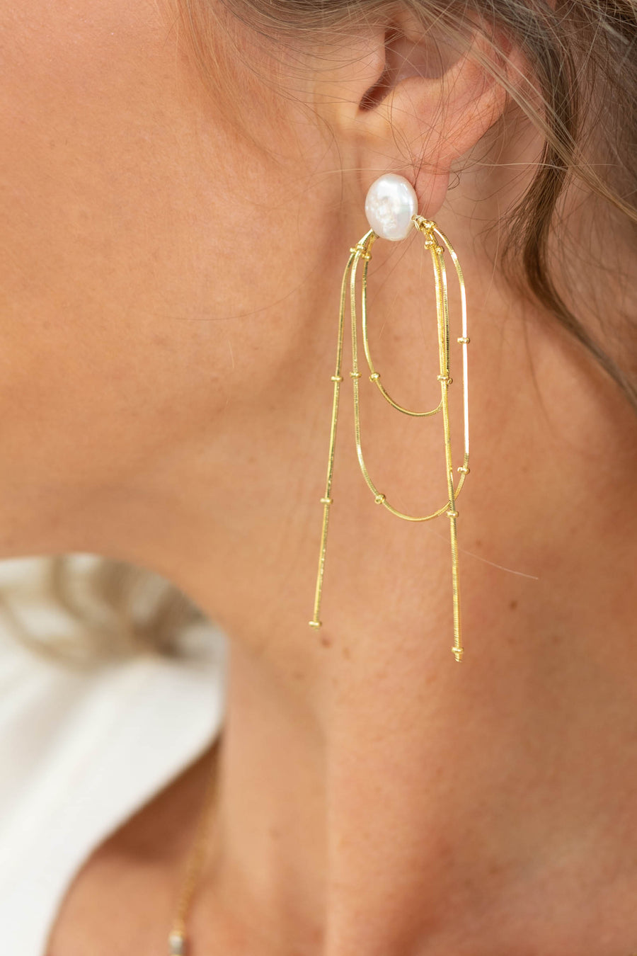 Golden Muse Earrings