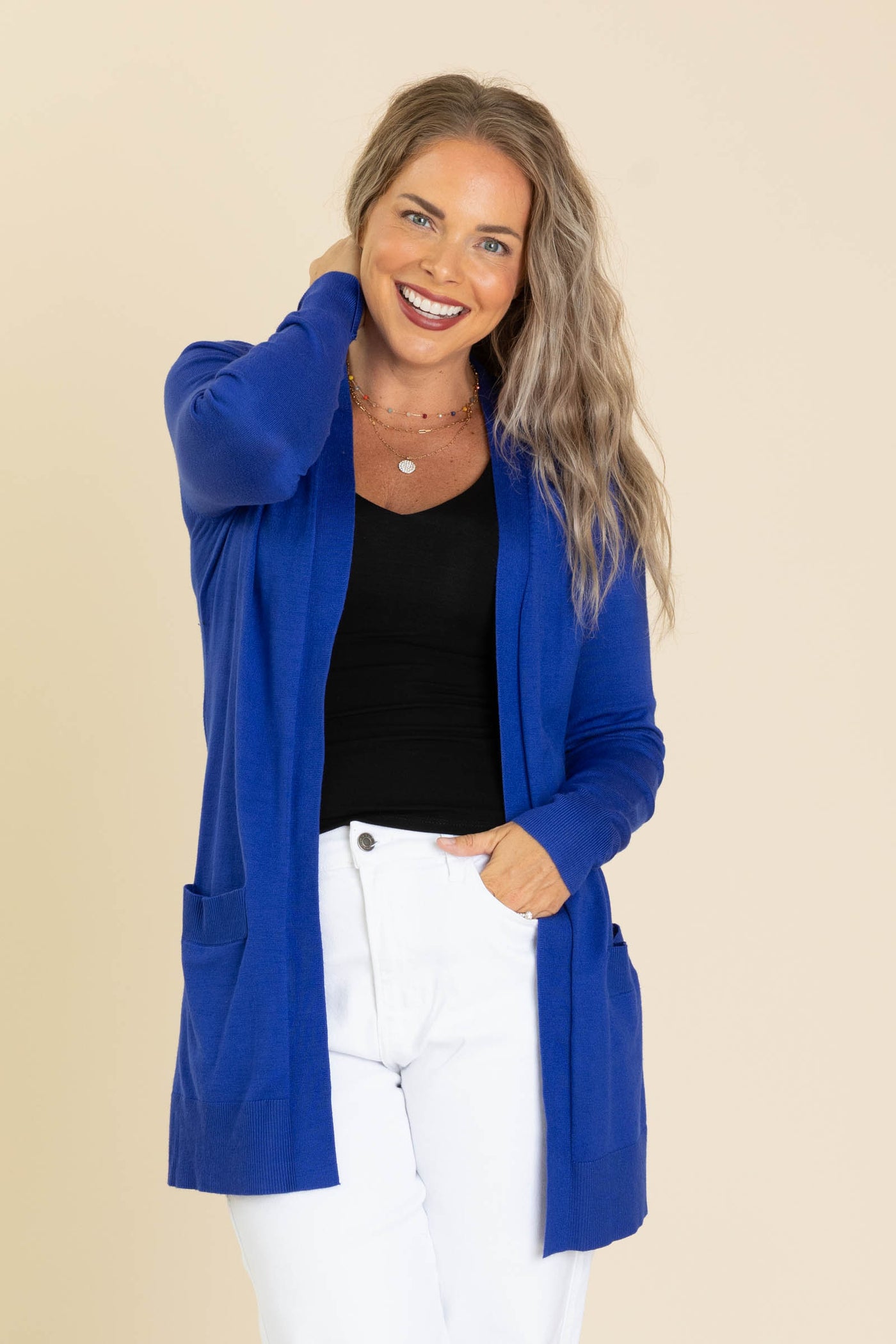 Lightweight Mid Length Cardigan