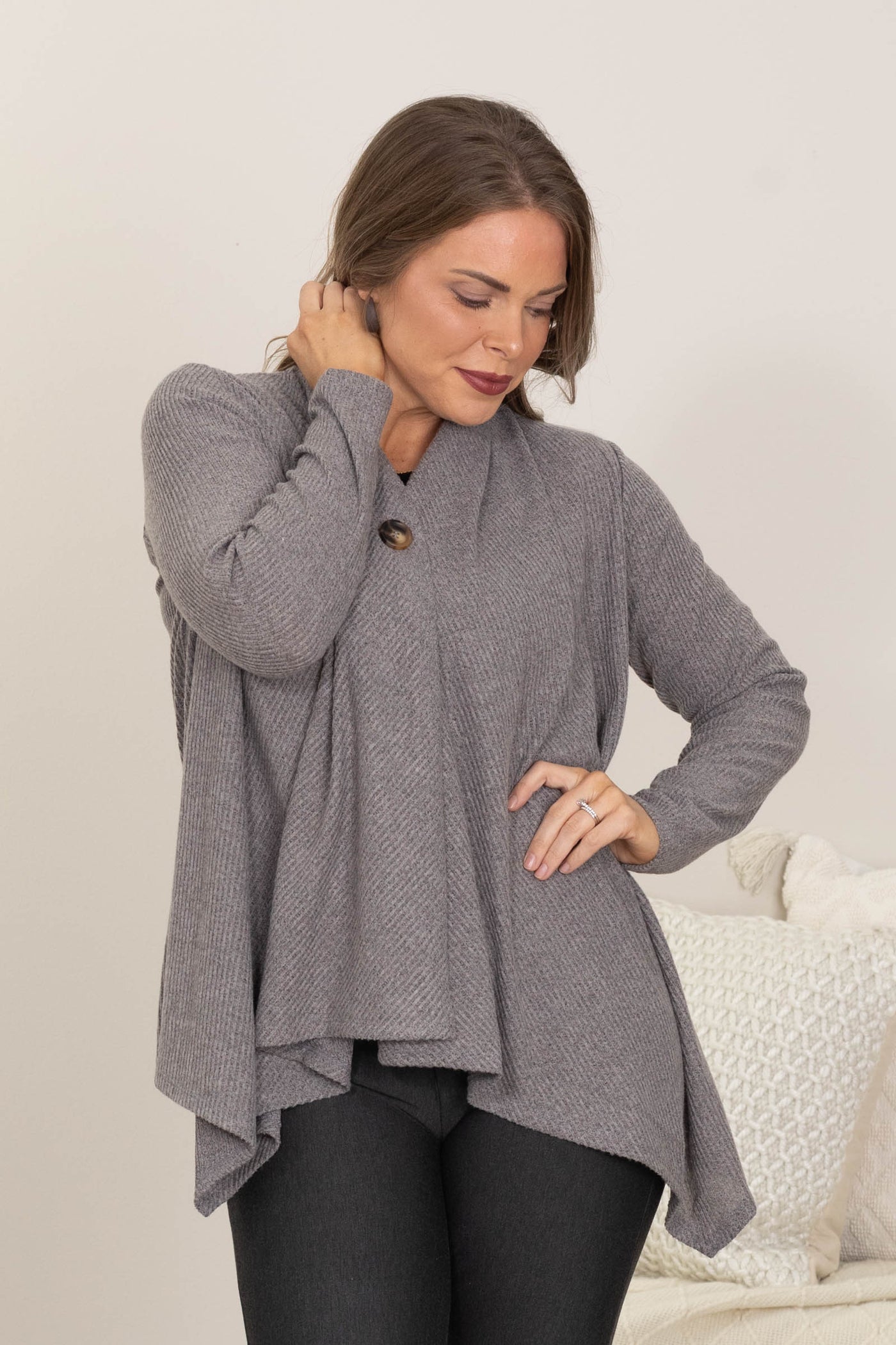 Soft Knit Cardigan Shawls