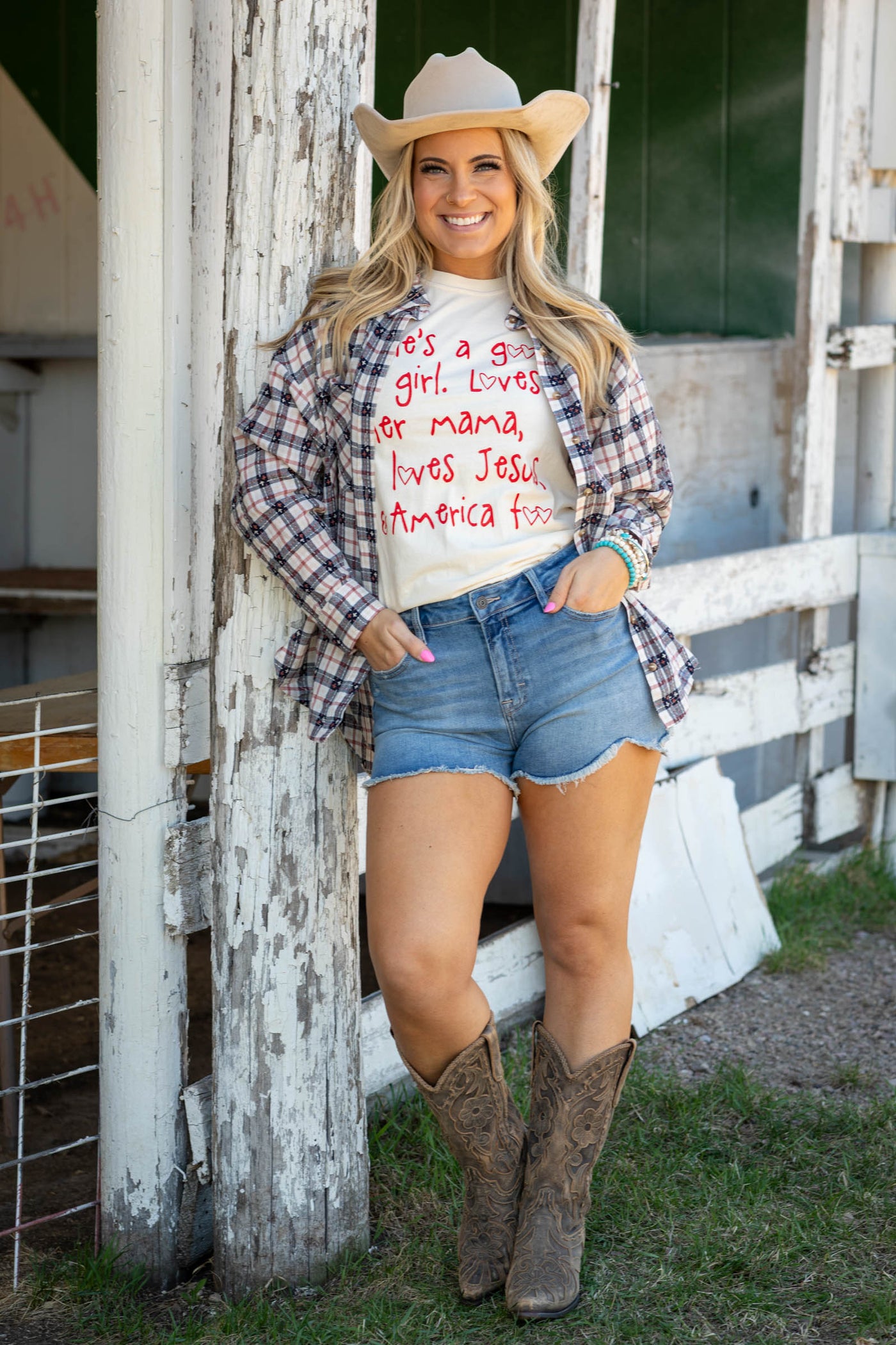 She's a Good Girl Graphic Tee- 100% Cotton