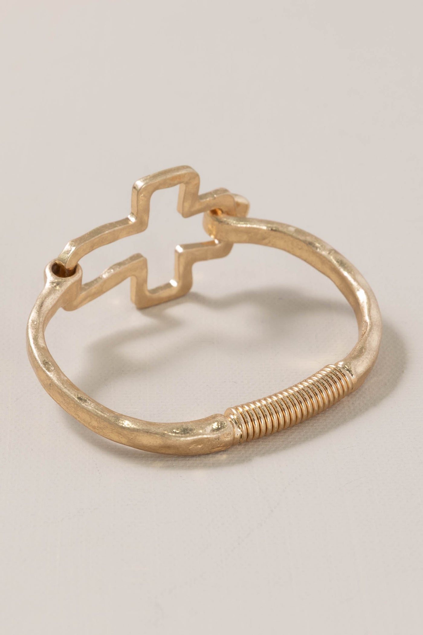 Hinged Cross Bracelets