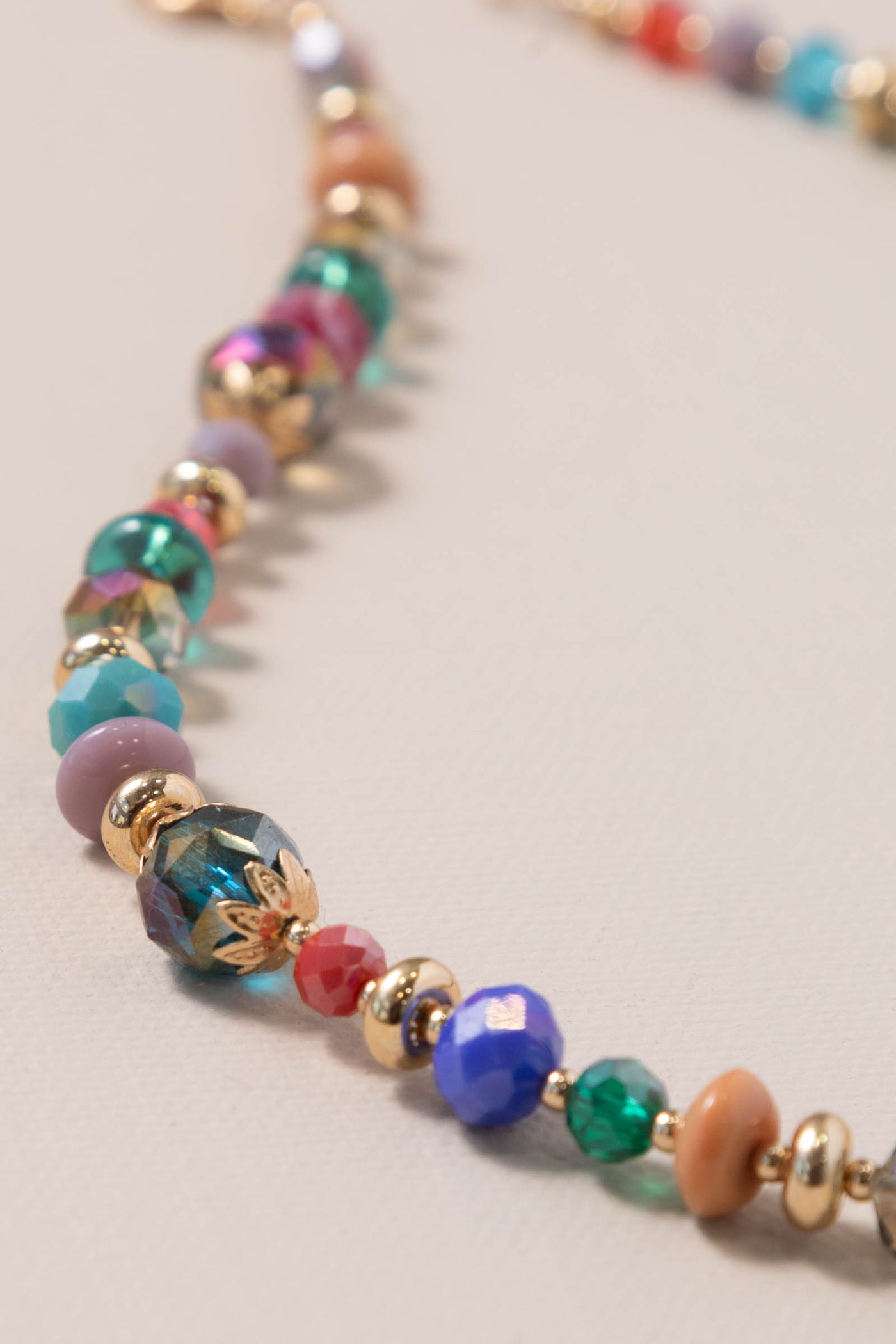 Multicolored Beads Necklace