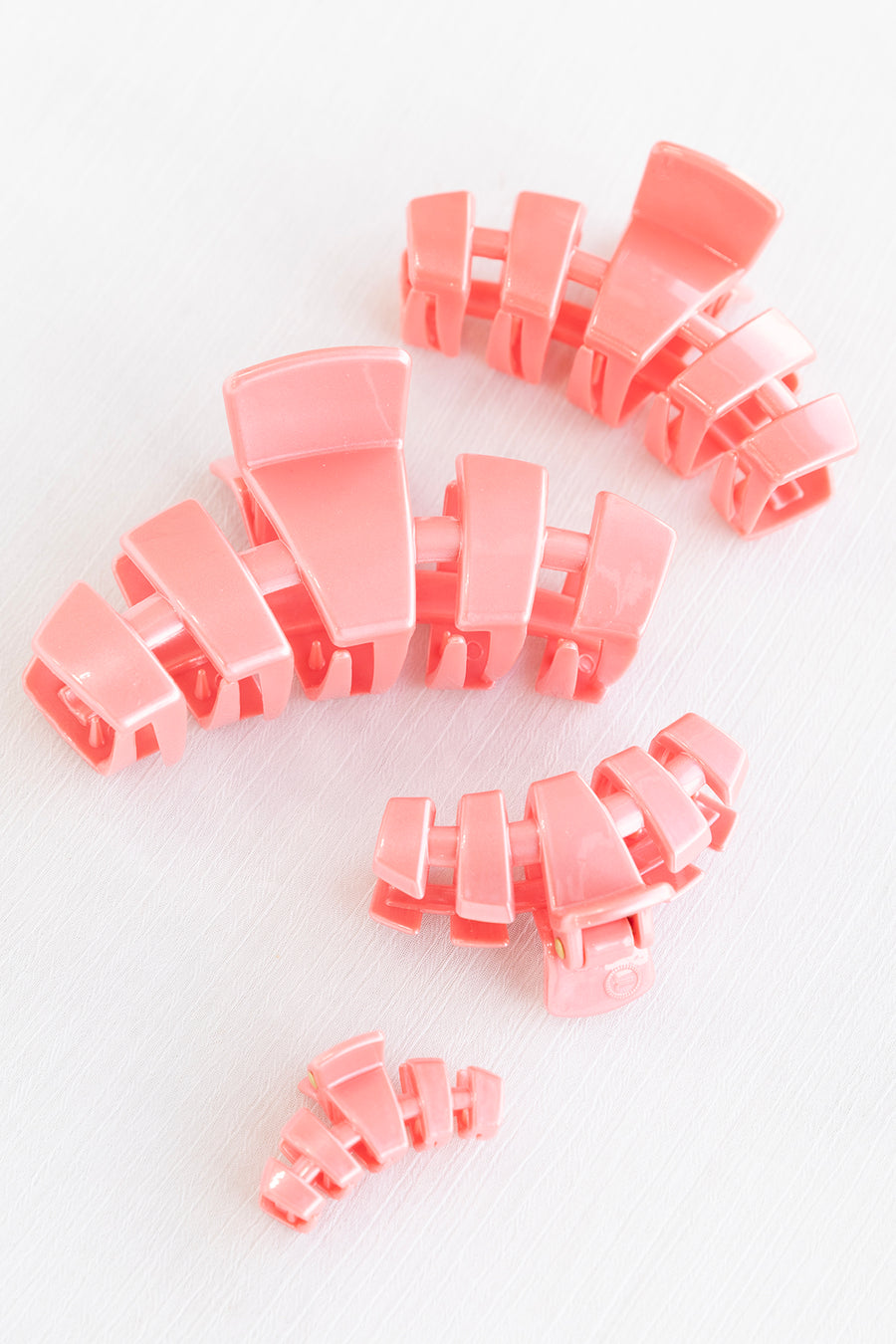 Classic Coral Hair Clip