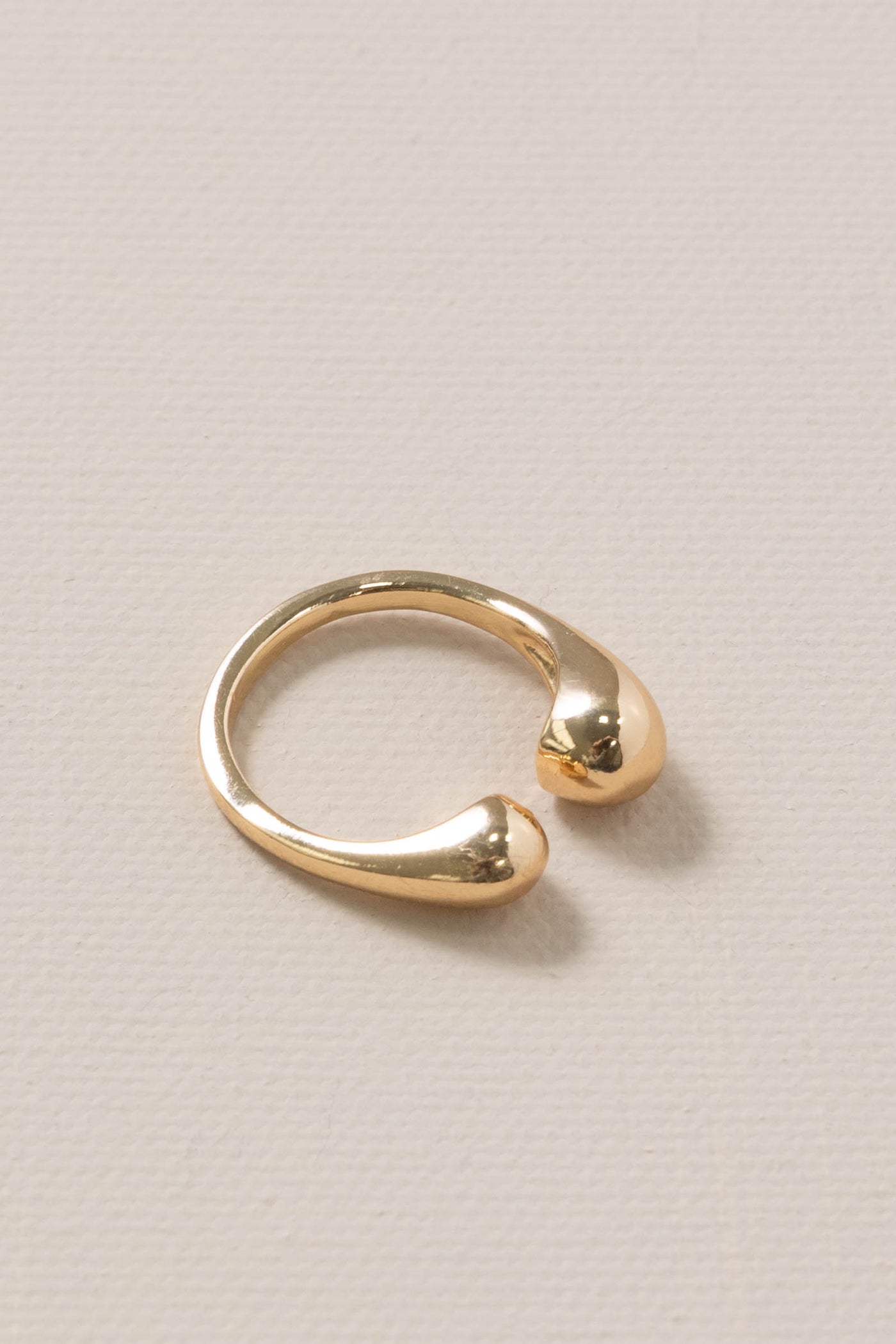 Open Band With Round Ends Rings
