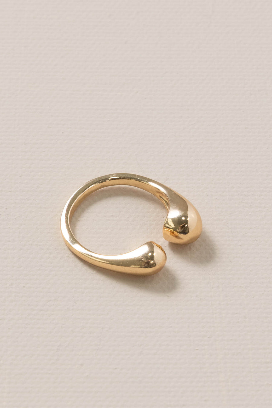 Open Band With Round Ends Rings