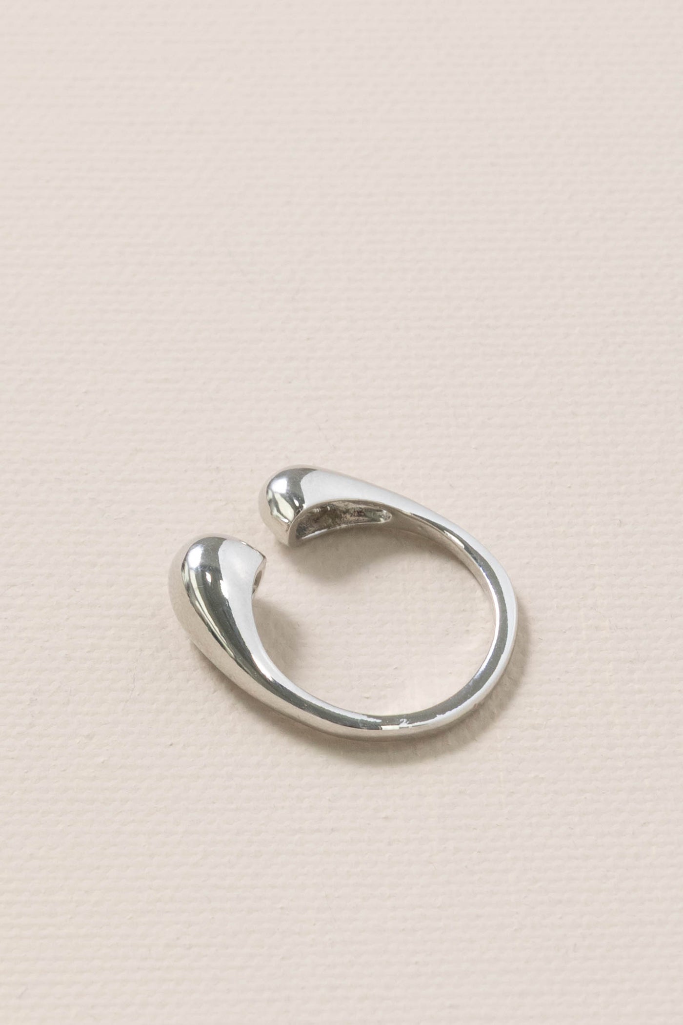 Open Band With Round Ends Rings
