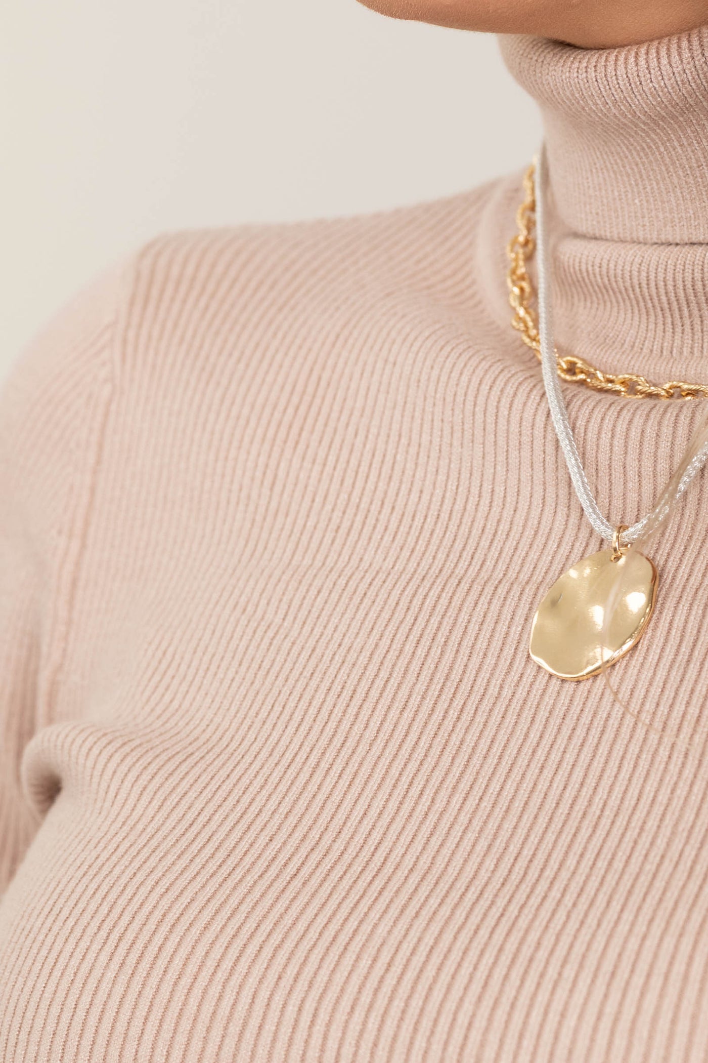 Ribbed Turtle Neck Sweaters