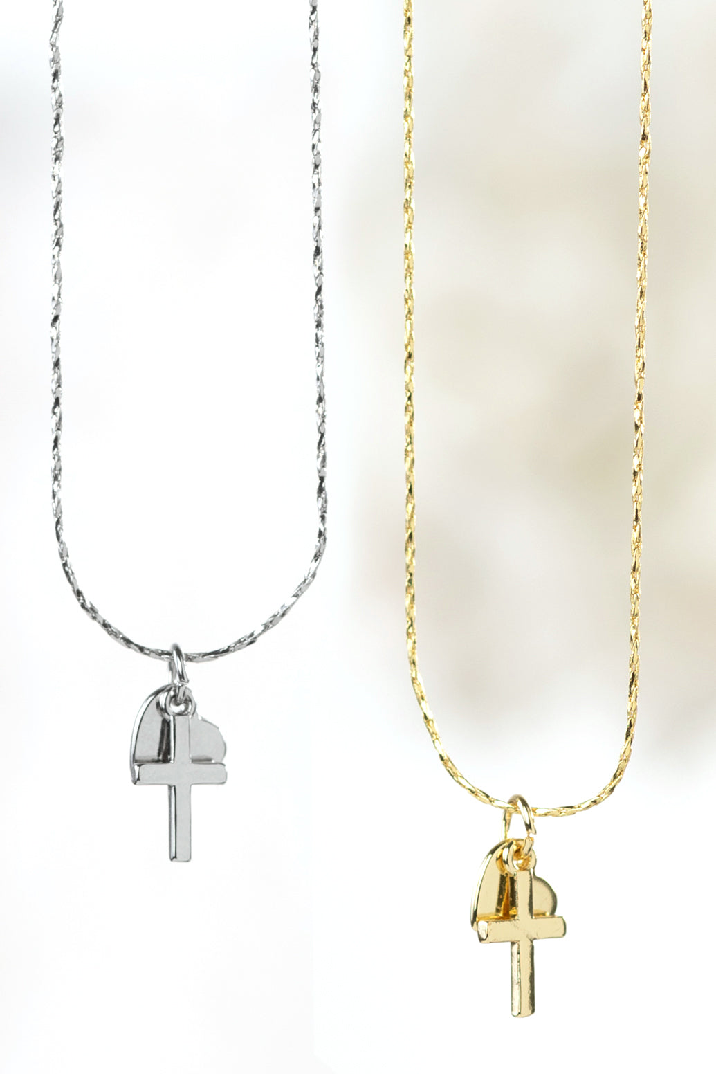 Heart And Cross Charm