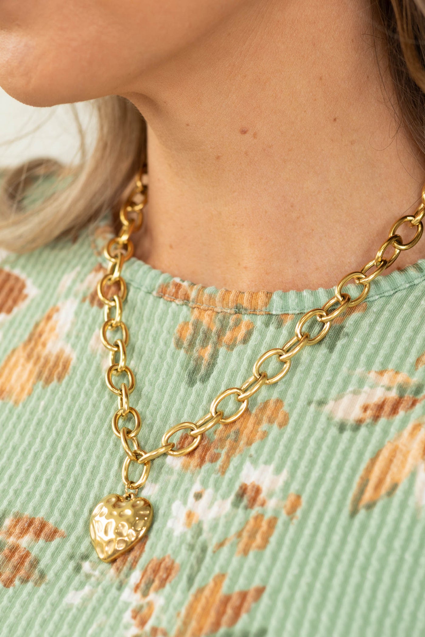 Golden Love Necklace