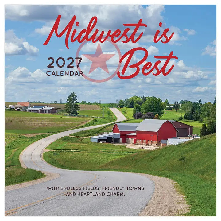2027 Midwest Is Best Wall Calendar