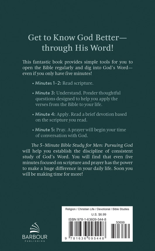 The 5-Minute Bible Study For Men