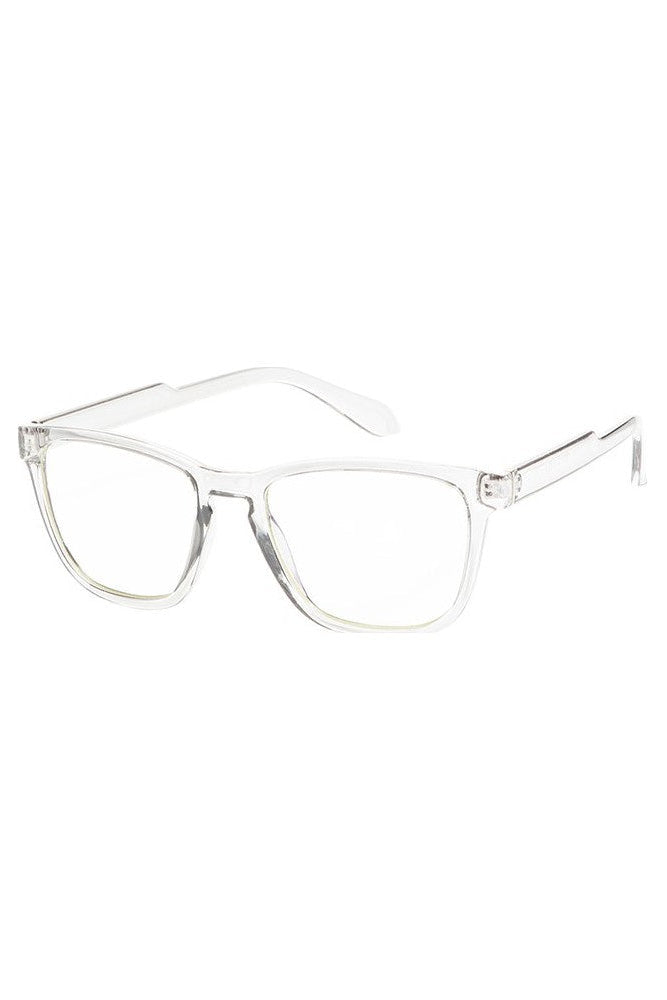 Square Keyhole Bridge Blue Light Glasses