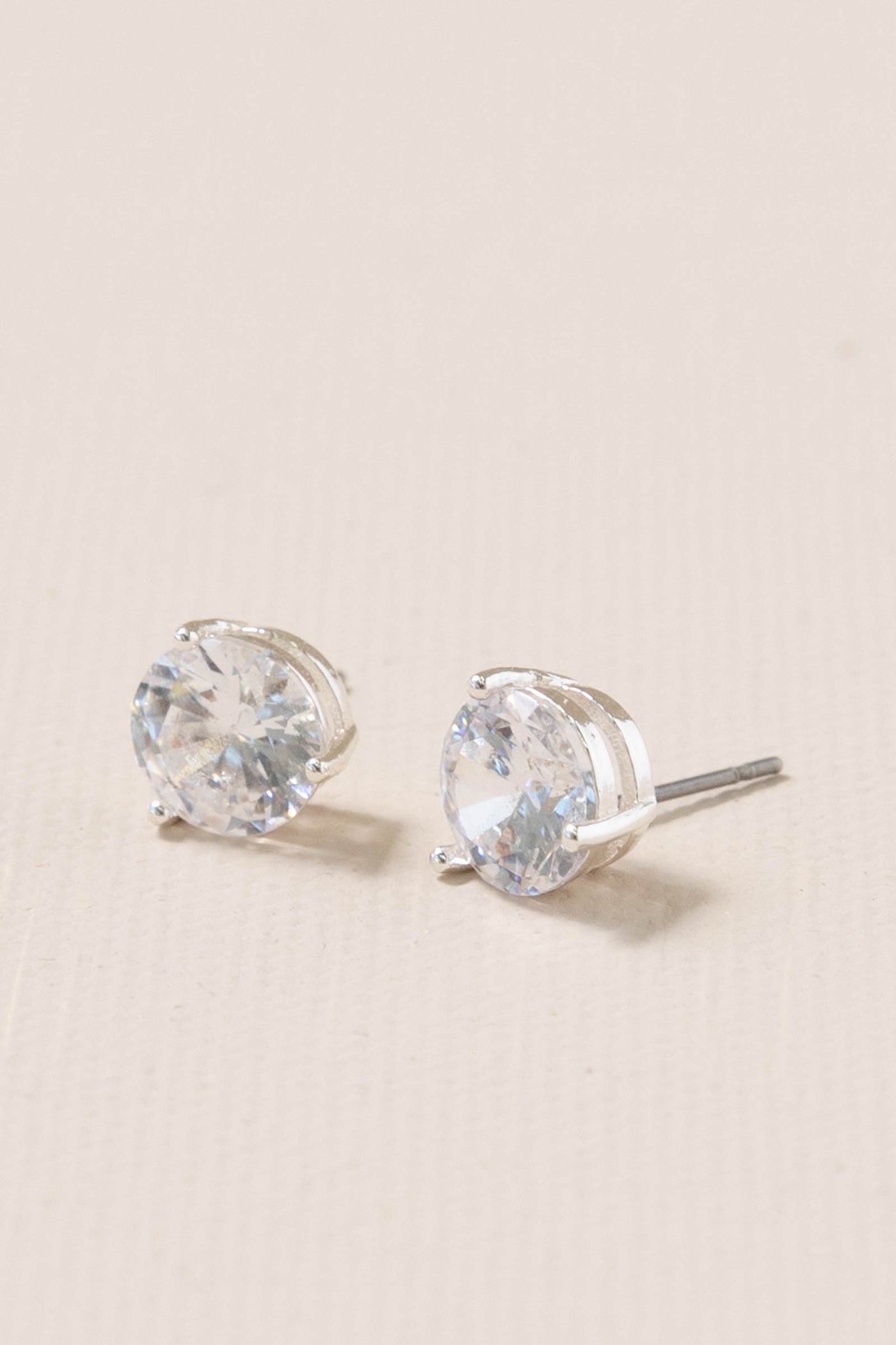 Classic Christy CZ Stud Earrings