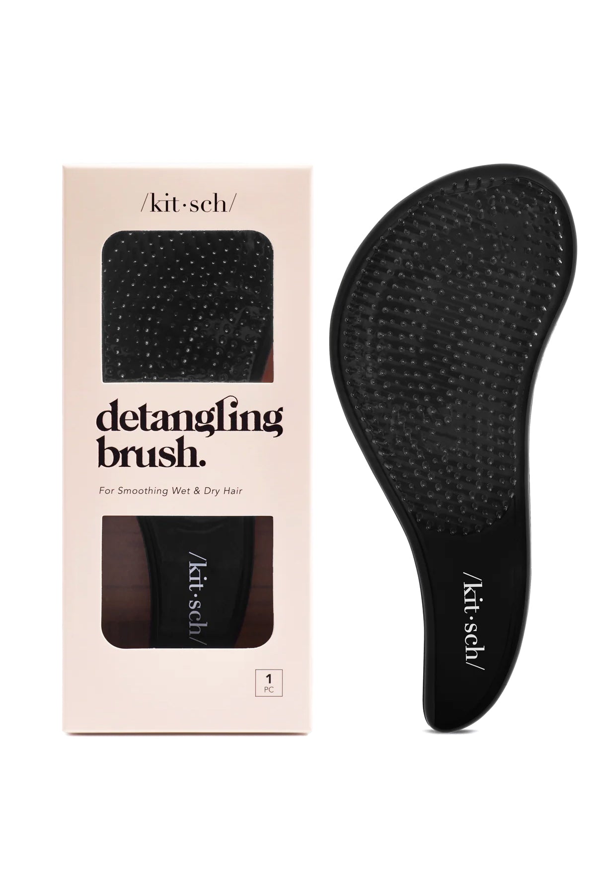 Black Kitsch Detangling Brush