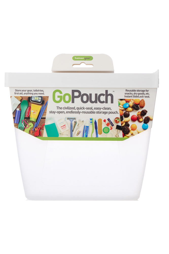 Go Pouch Clear Reusable Silicone Bags