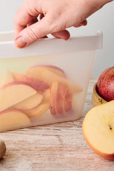 Go Pouch Clear Reusable Silicone Bags