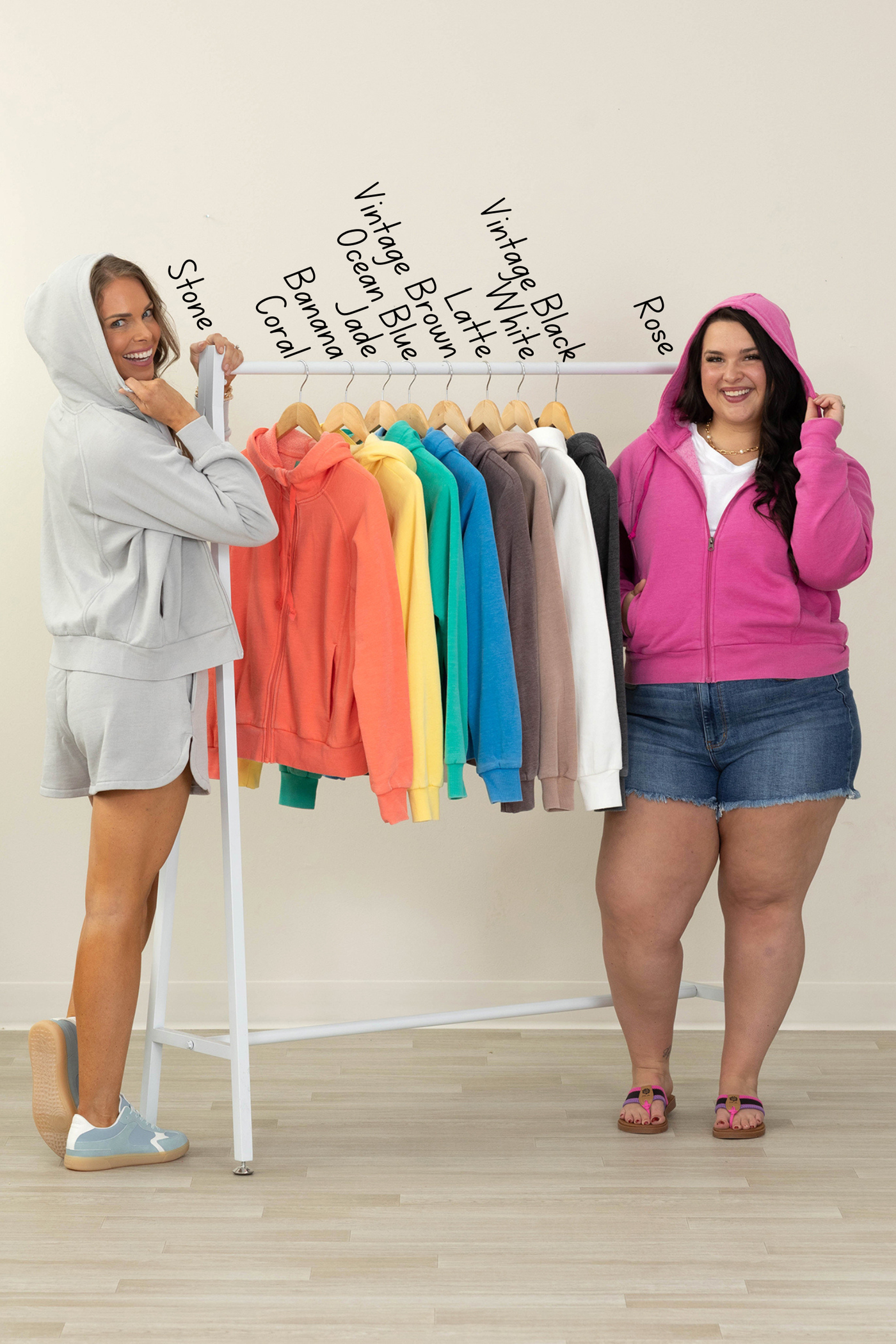 Cozy Campfire Full Zip Hoodie by Filly Flair