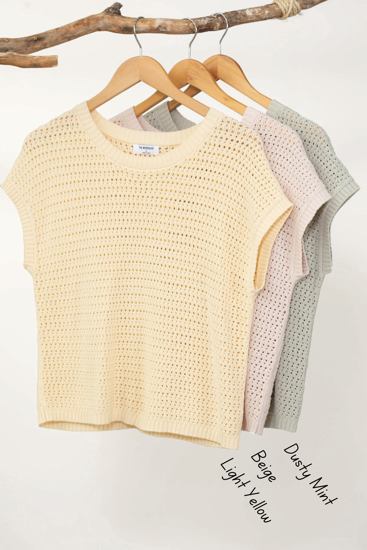 Knit Short Sleeve Pullover- 100% Cotton