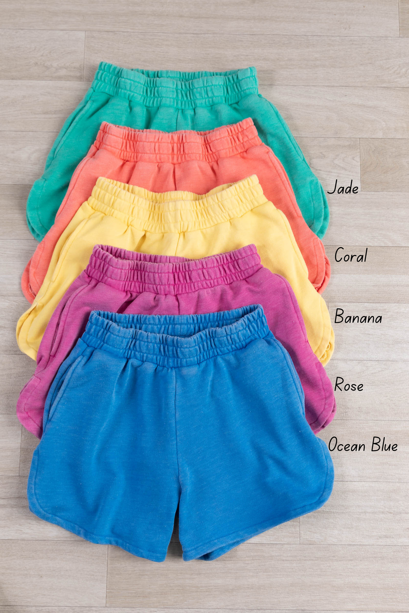 Off The Clock French Terry Pull On Shorts by Filly Flair