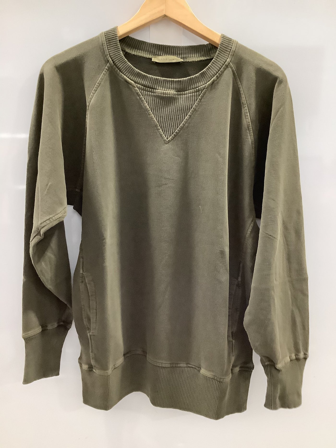 Pigment Dyed Sweatshirt With Pockets