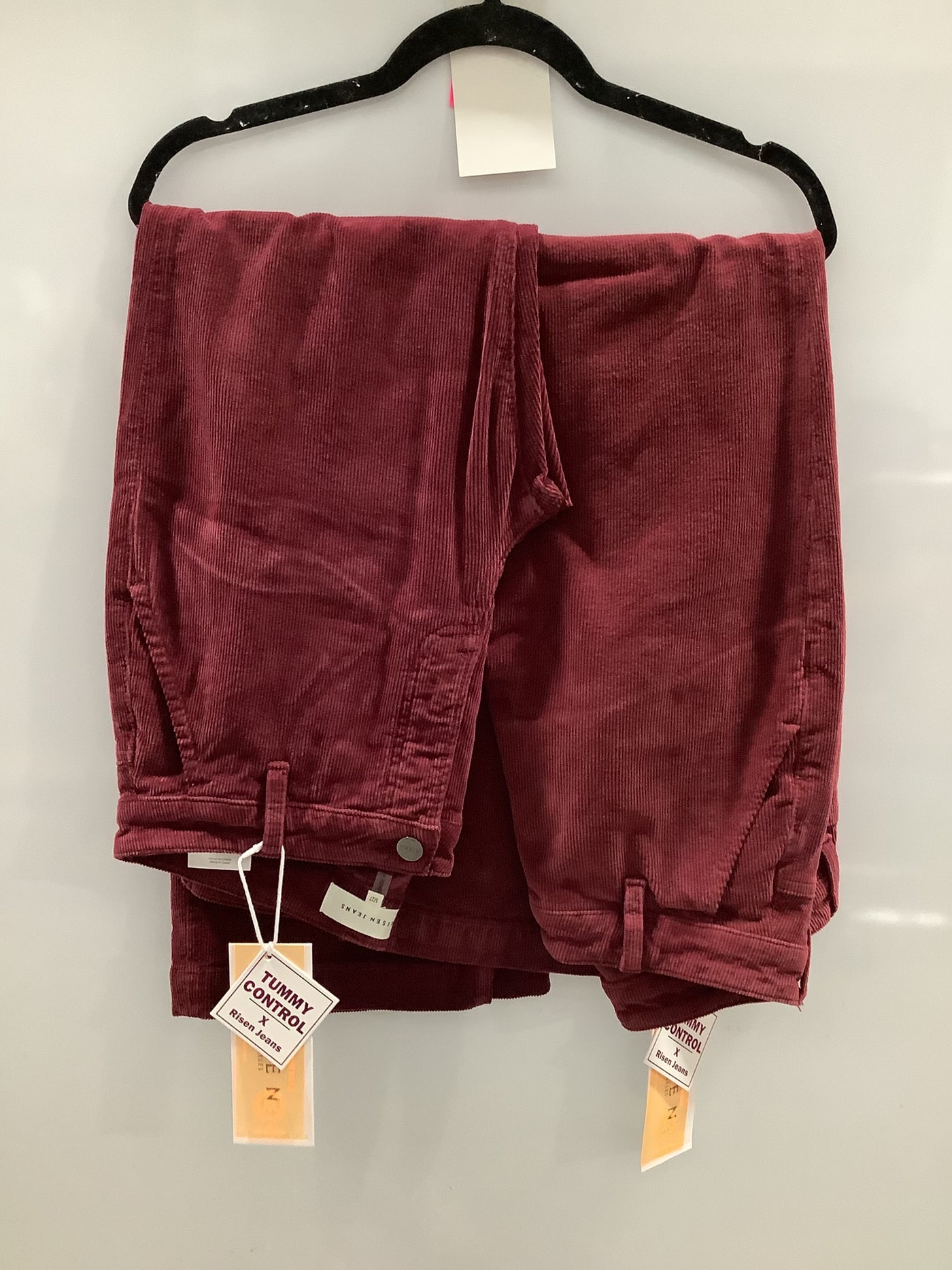 Risen Corduroy Straight Leg Pants