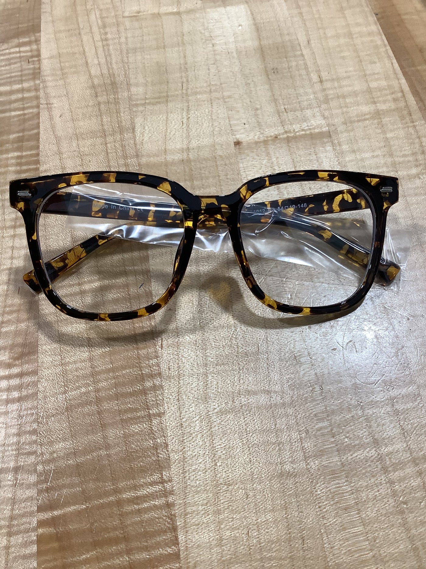Square Oversize Anti Blue Light Eyeglasses