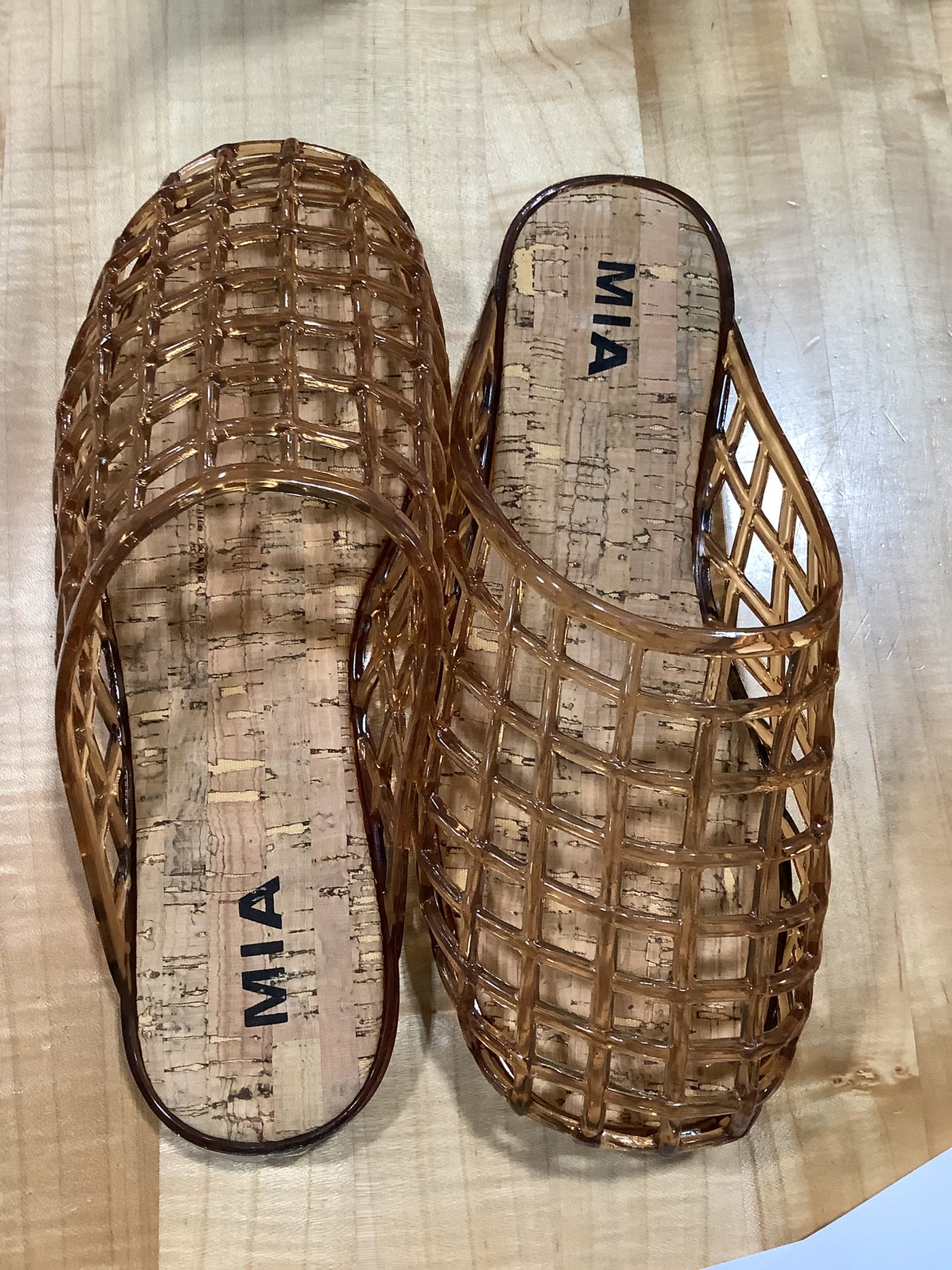 MIA Jelly Slip On Mules